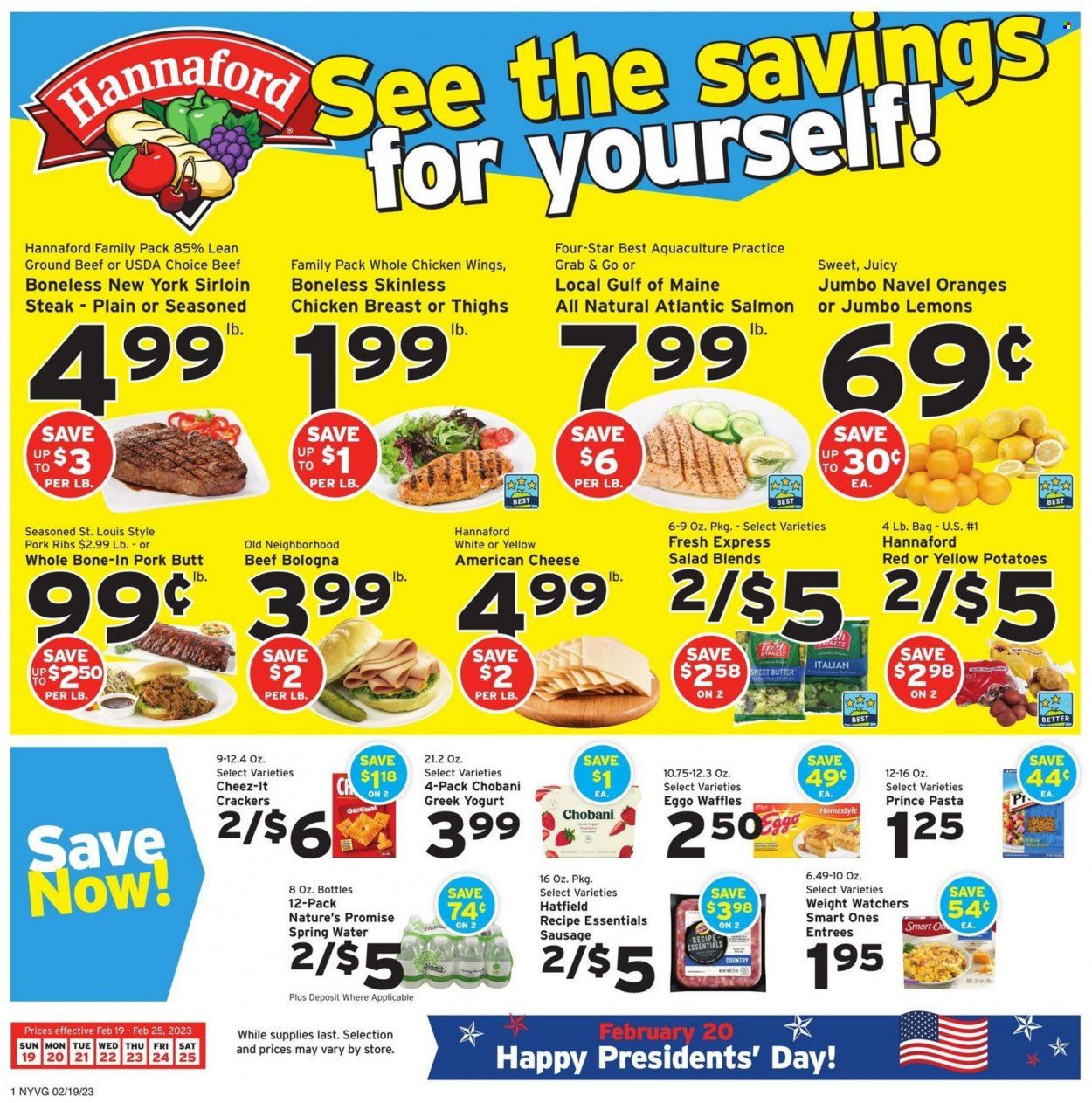 Hannaford (NY) Weekly Ad Flyer Specials February 19 to February 25, 2023