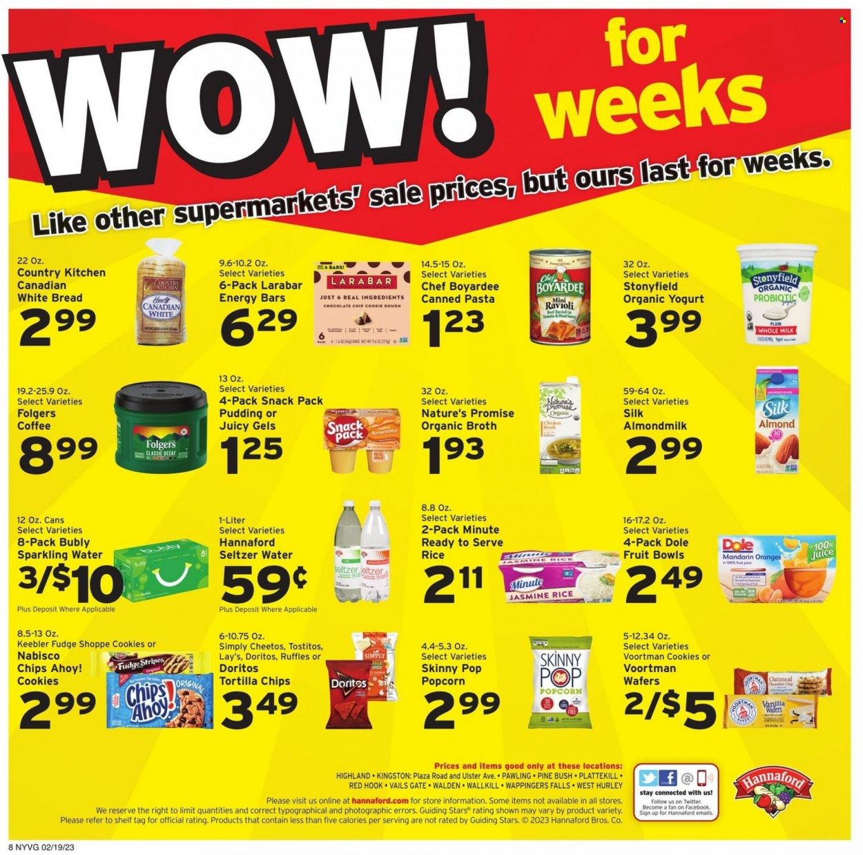 Hannaford (NY) Weekly Ad Flyer Specials February 19 to February 25, 2023