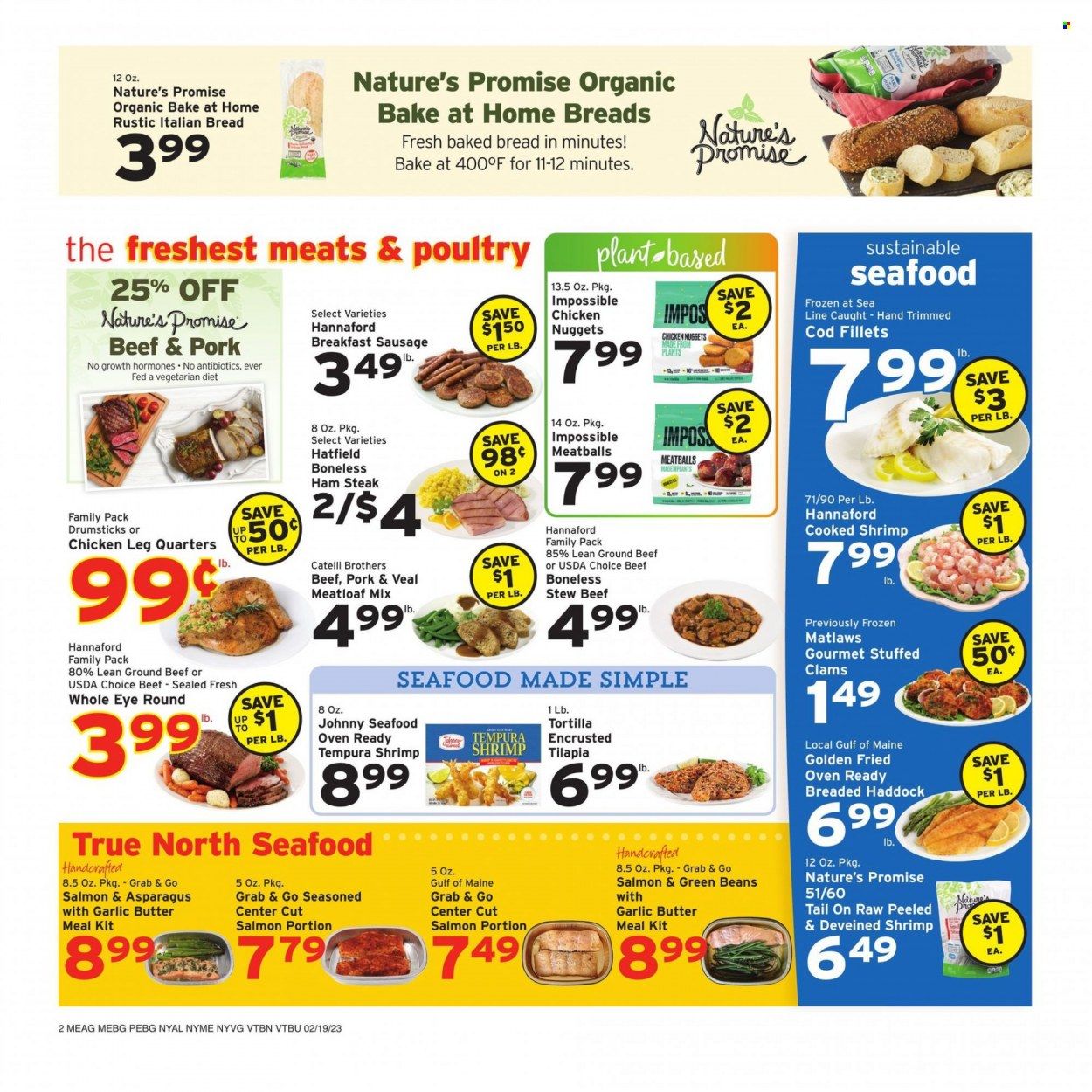 Hannaford (VT) Weekly Ad Flyer Specials February 19 to February 25, 2023