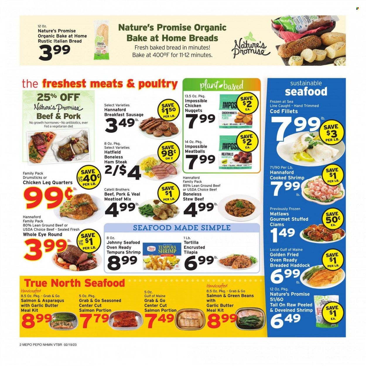 Hannaford (NH) Weekly Ad Flyer Specials February 19 to February 25, 2023