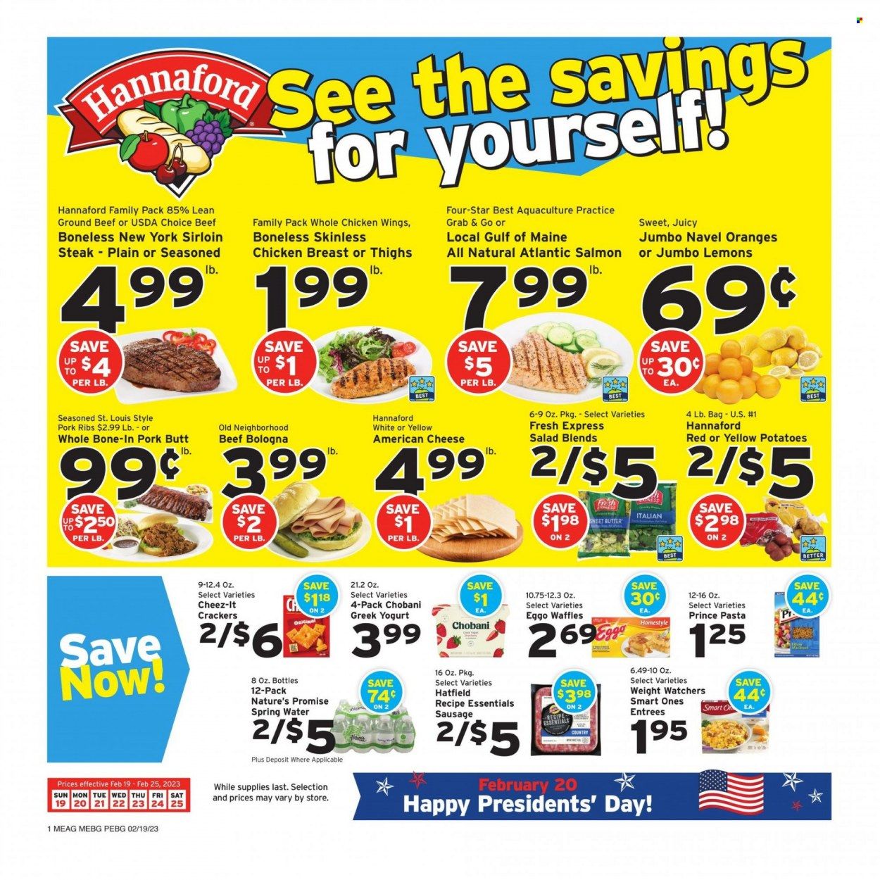 Hannaford (ME) Weekly Ad Flyer Specials February 19 to February 25, 2023