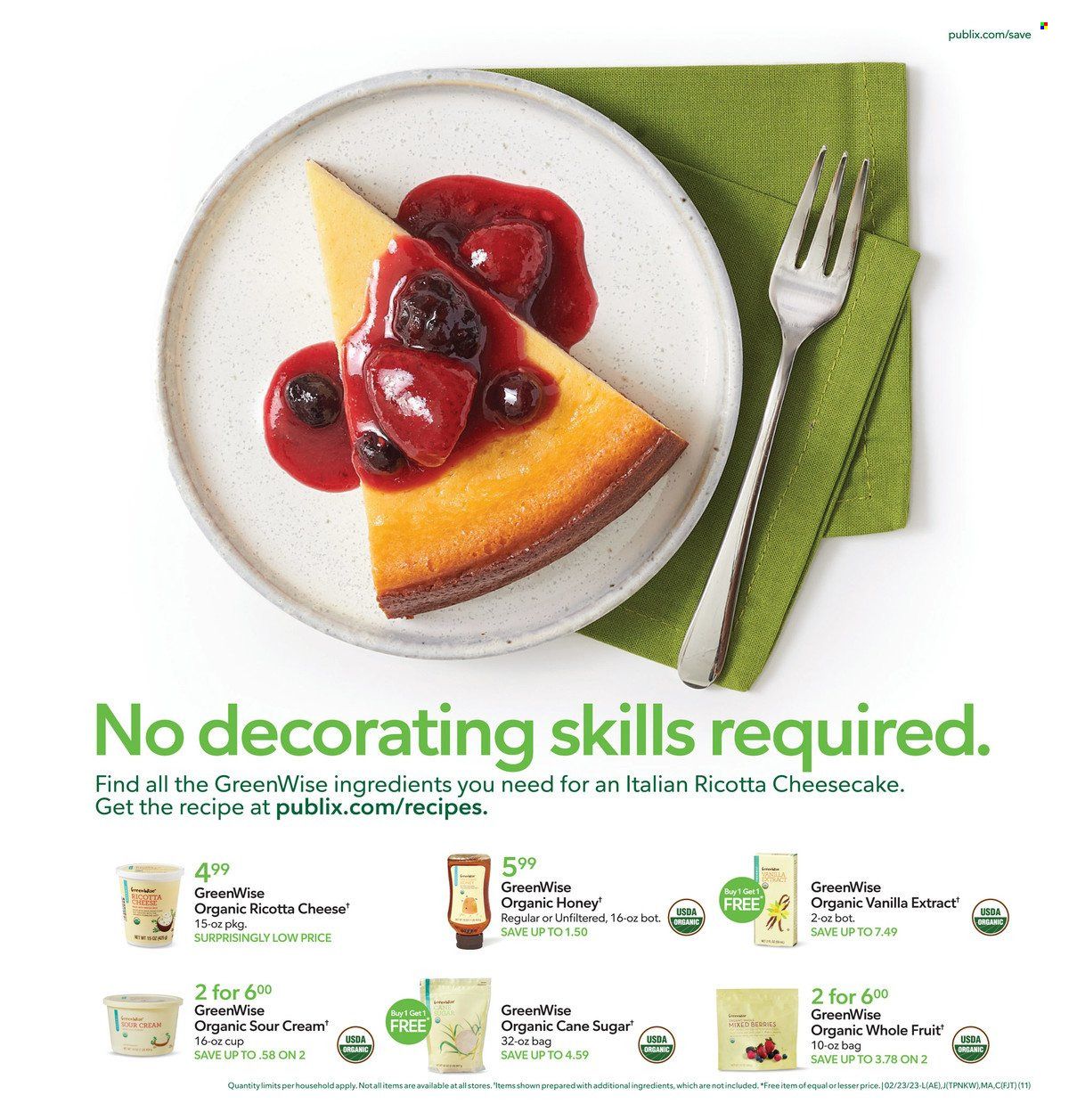Publix (AL, FL, GA, NC, SC, TN) Weekly Ad Flyer Specials February 23 to March 1, 2023