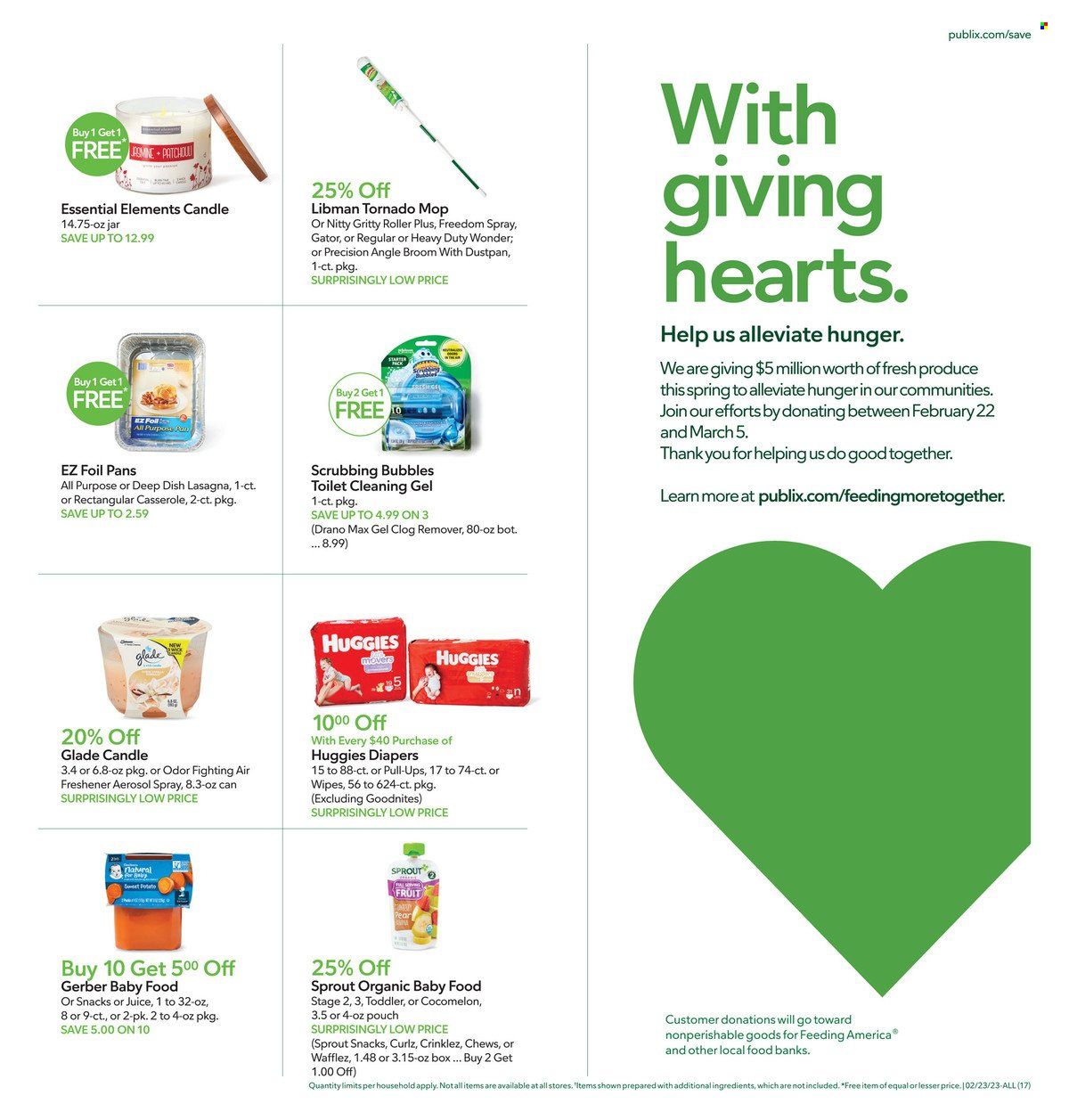 Publix (AL, FL, GA, NC, SC, TN) Weekly Ad Flyer Specials February 23 to March 1, 2023