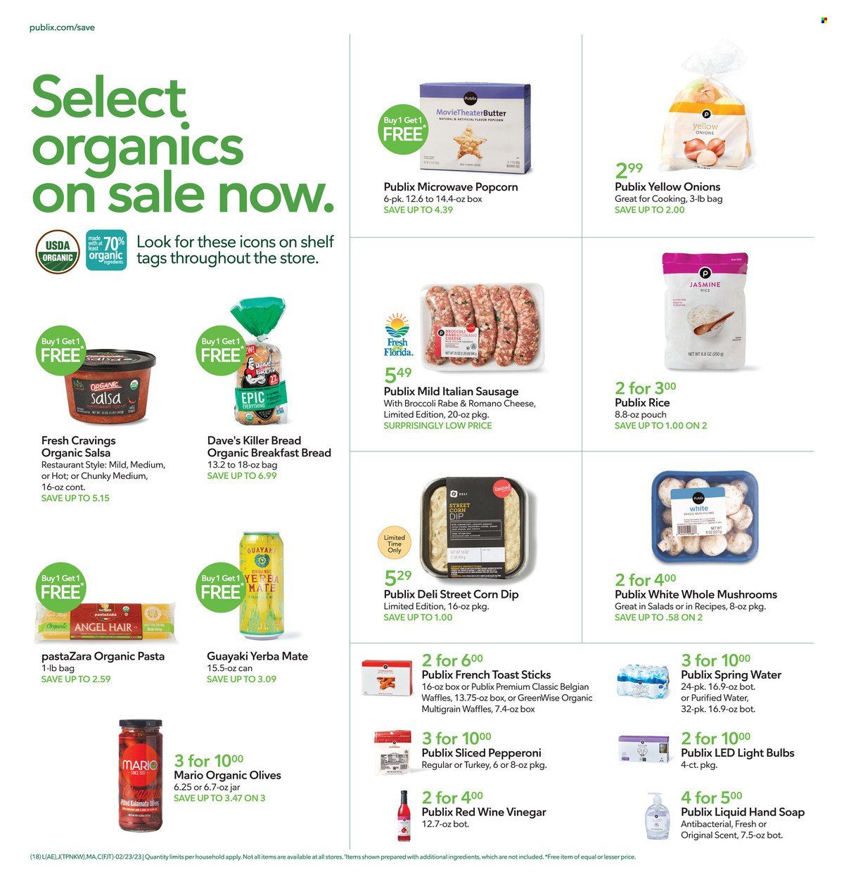 Publix (AL, FL, GA, NC, SC, TN) Weekly Ad Flyer Specials February 23 to March 1, 2023