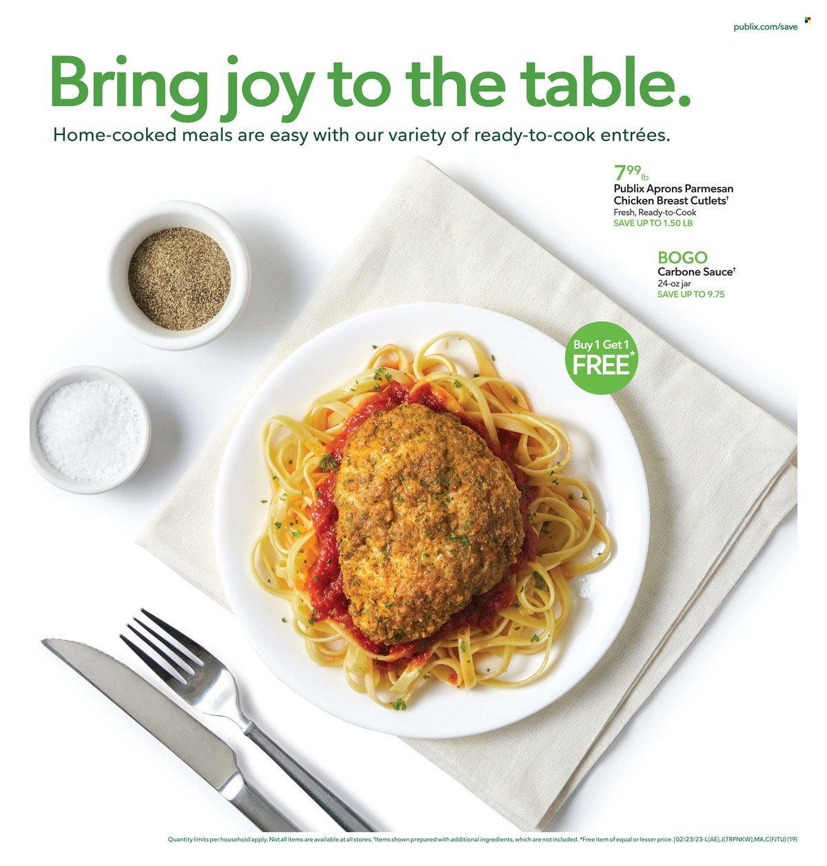 Publix (AL, FL, GA, NC, SC, TN) Weekly Ad Flyer Specials February 23 to March 1, 2023