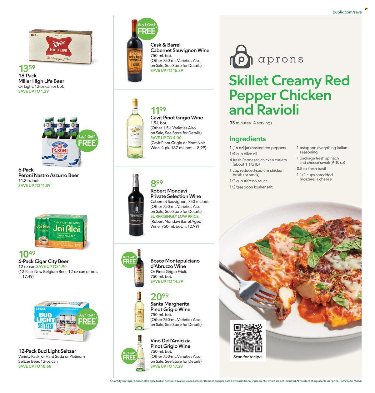 Publix (AL, FL, GA, NC, SC, TN) Weekly Ad Flyer Specials February 23 to March 1, 2023