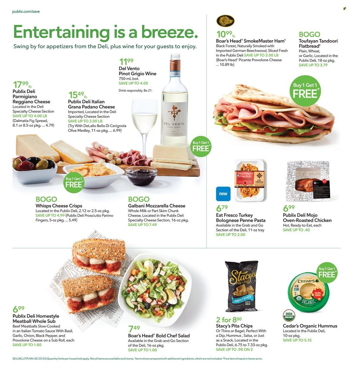 Publix (AL, FL, GA, NC, SC, TN) Weekly Ad Flyer Specials February 23 to March 1, 2023