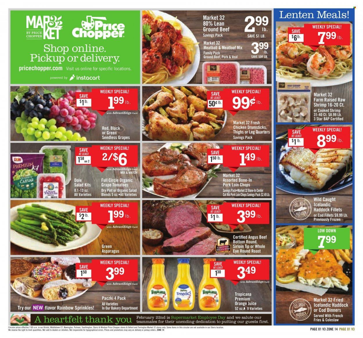 Price Chopper (CT) Weekly Ad Flyer Specials February 19 to February 25, 2023