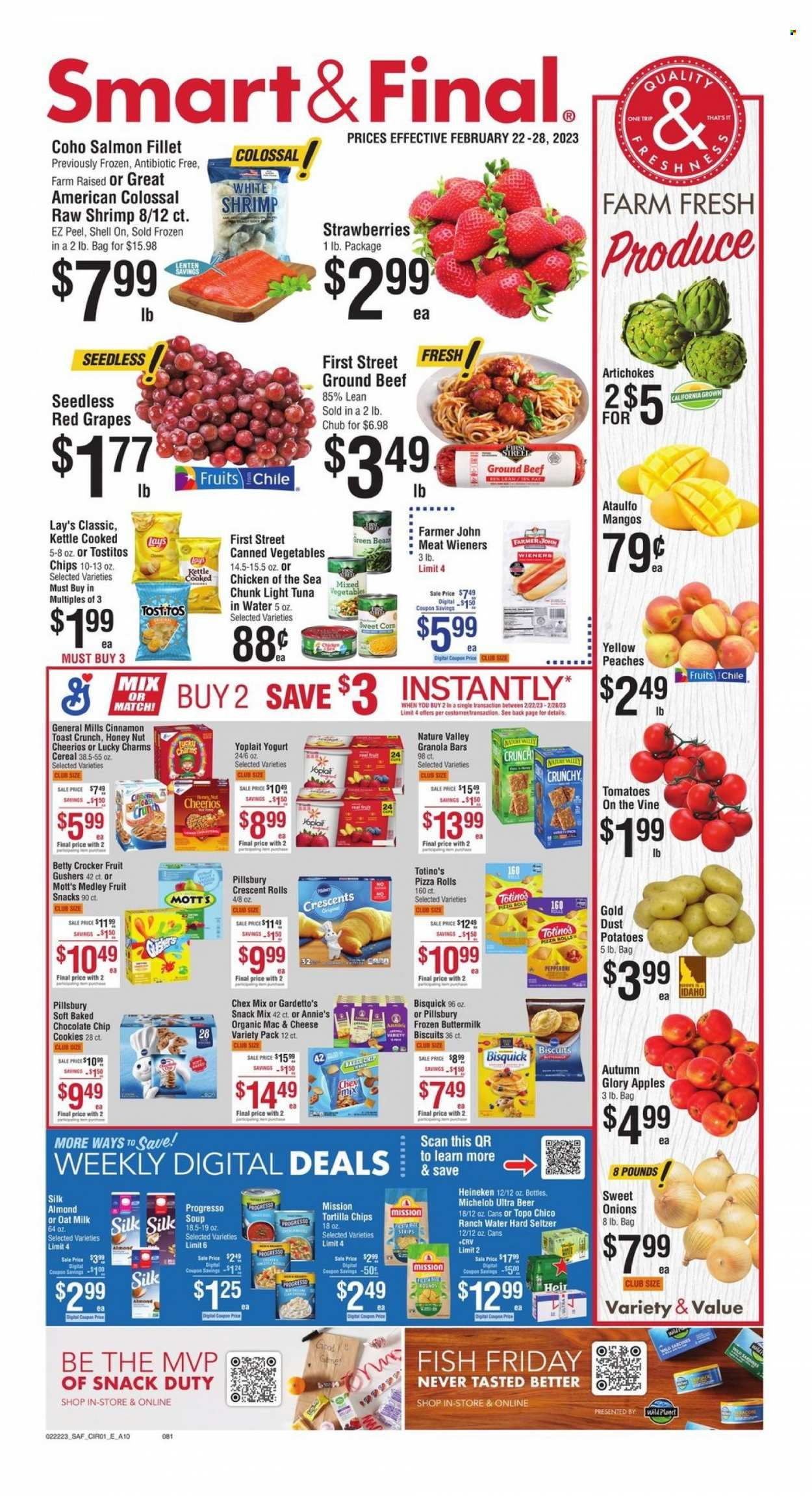 Smart & Final (AZ, CA) Weekly Ad Flyer Specials February 22 to February 28, 2023