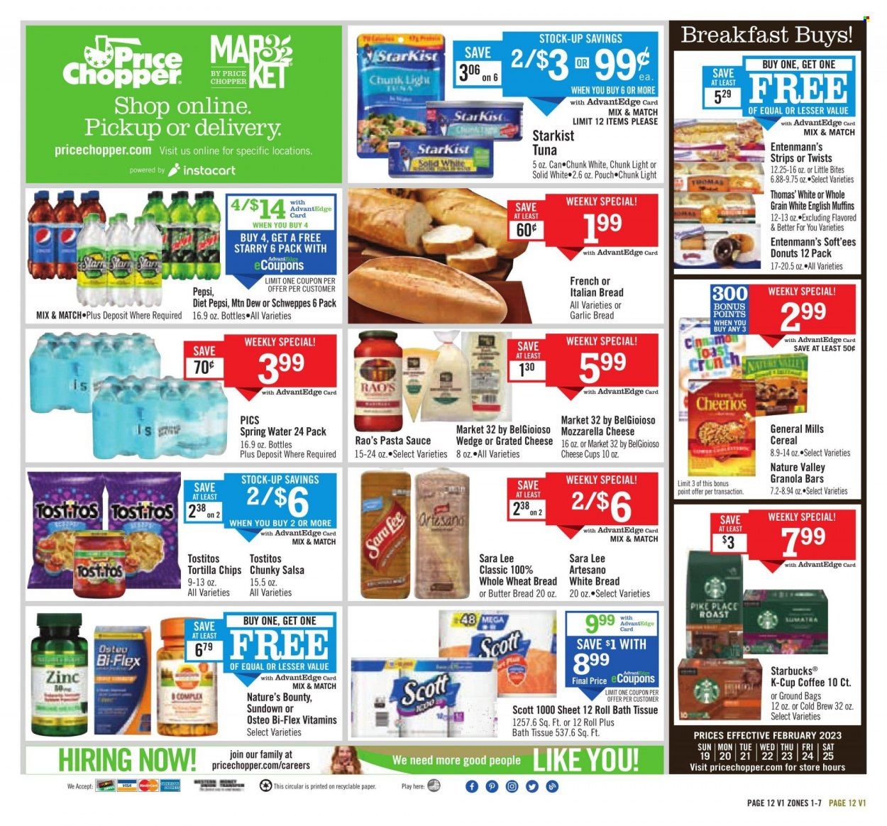 Price Chopper (CT, MA, NY, PA, VT) Weekly Ad Flyer Specials February 19 to February 25, 2023