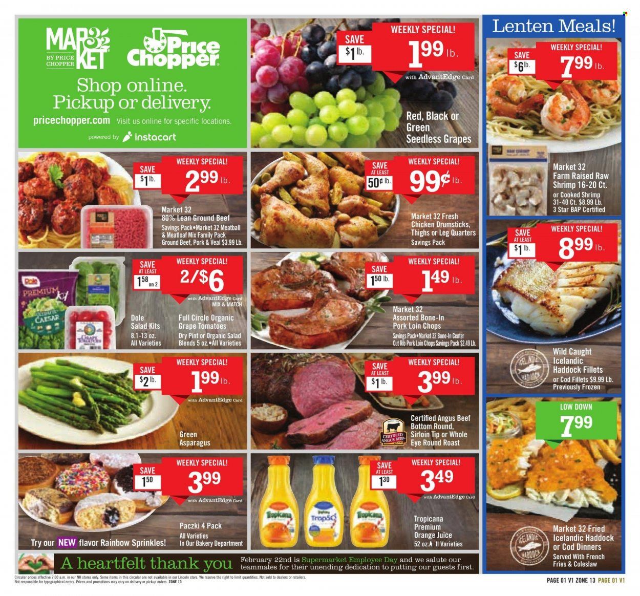 Price Chopper (NH) Weekly Ad Flyer Specials February 19 to February 25, 2023
