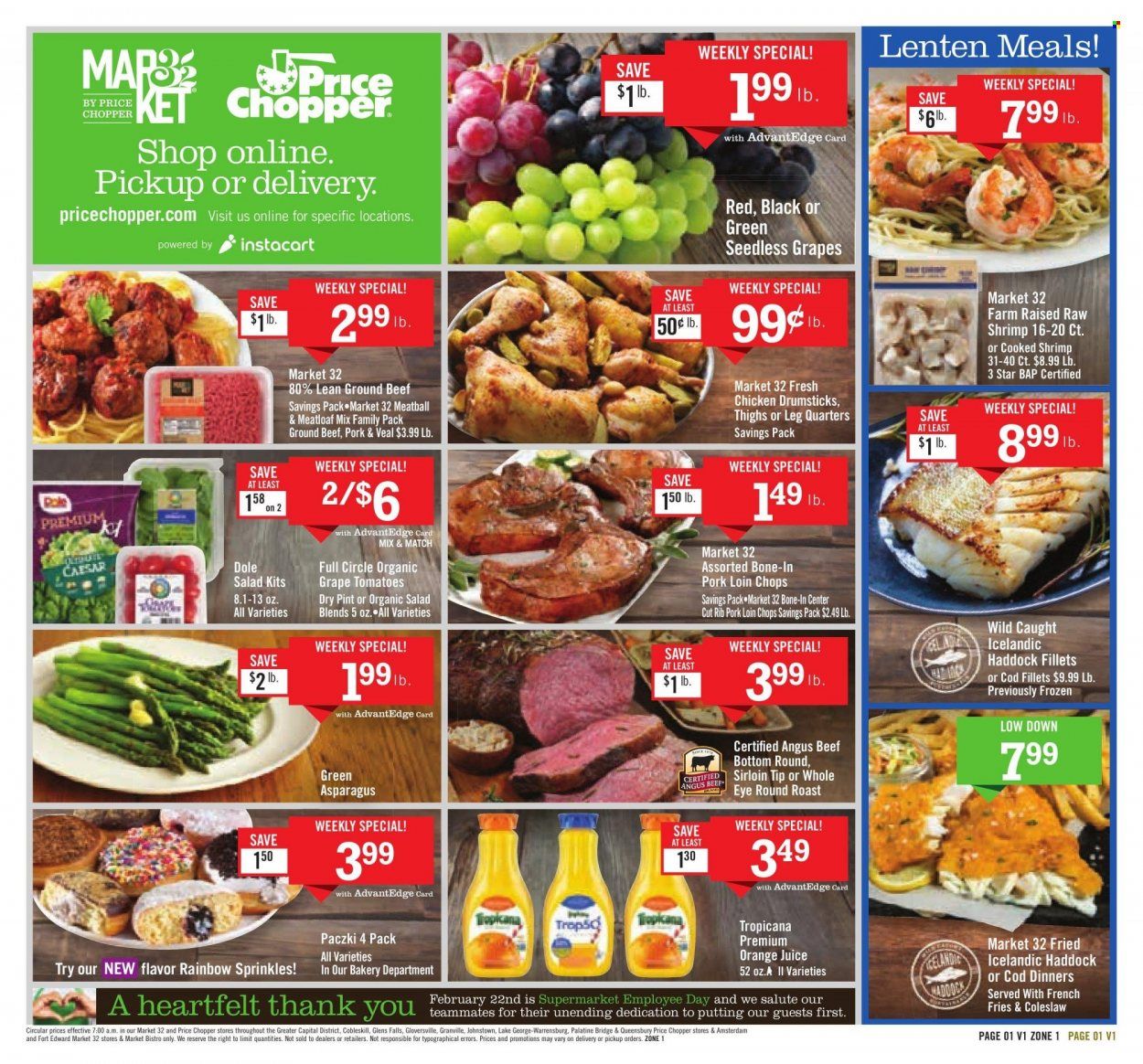 Price Chopper (NY) Weekly Ad Flyer Specials February 19 to February 25, 2023