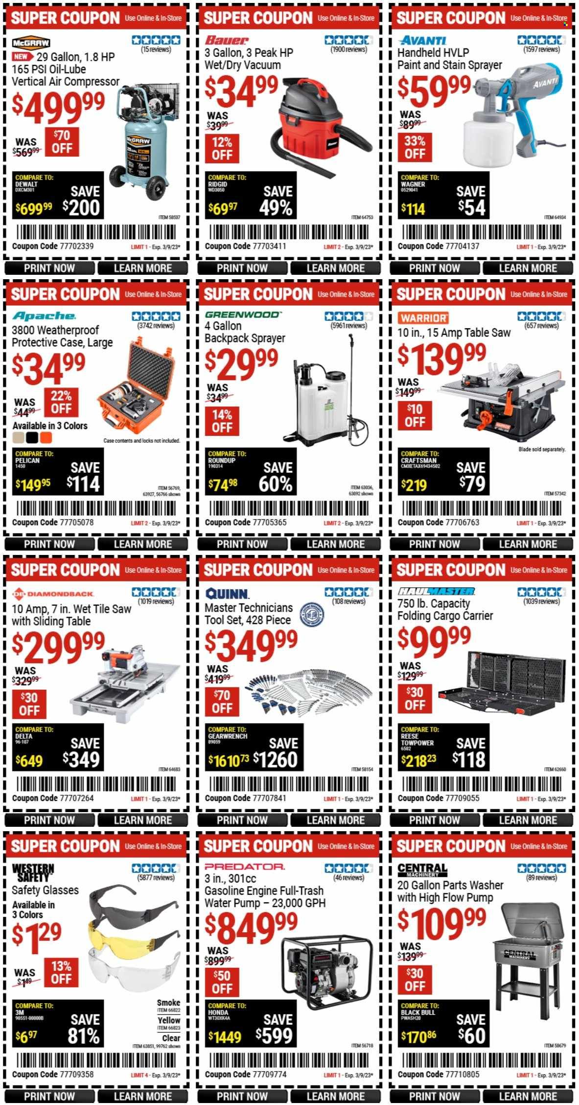 Harbor Freight Weekly Ad Flyer Specials February 20 to March 9, 2023