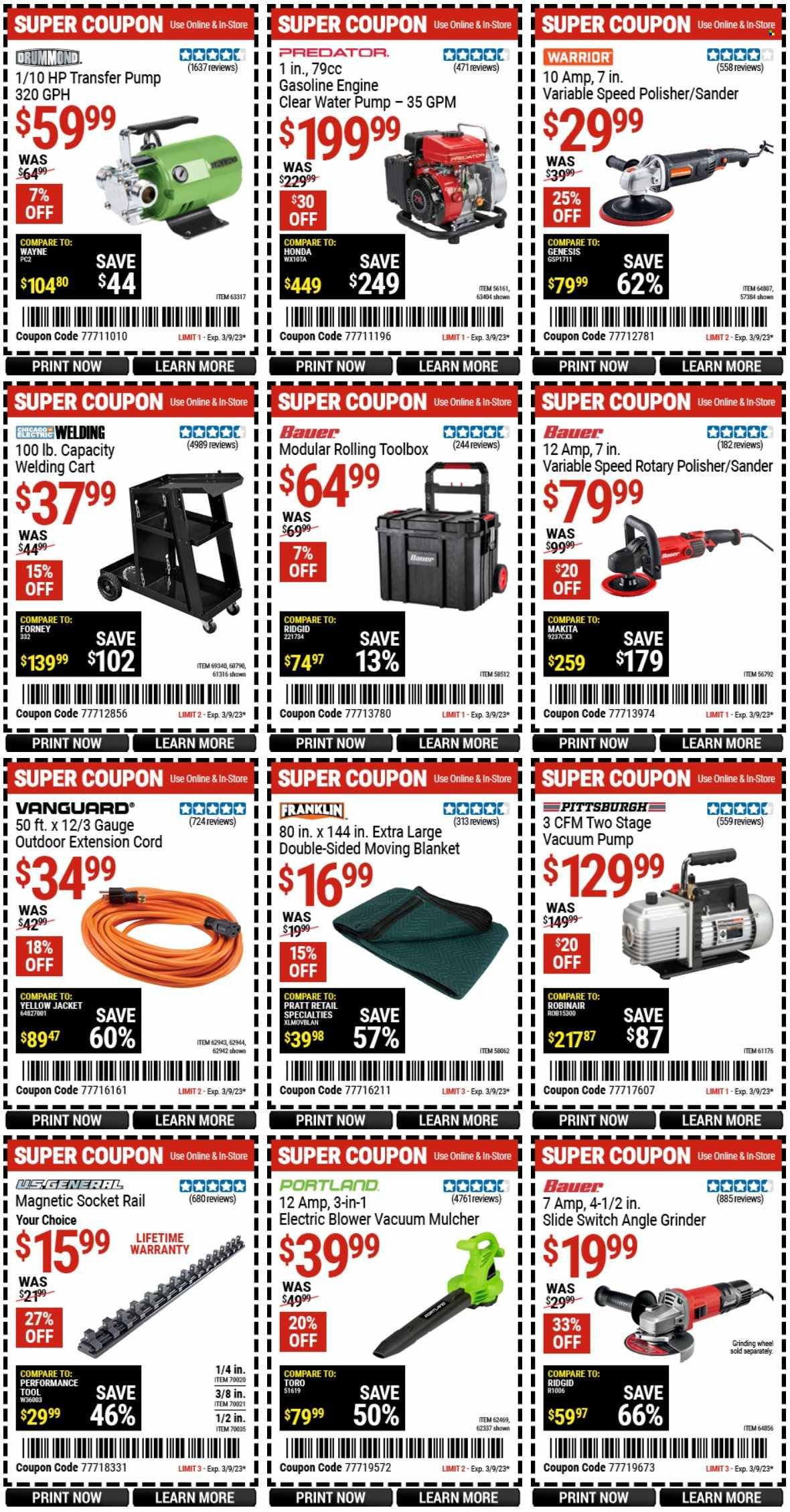 Harbor Freight Weekly Ad Flyer Specials February 20 to March 9, 2023