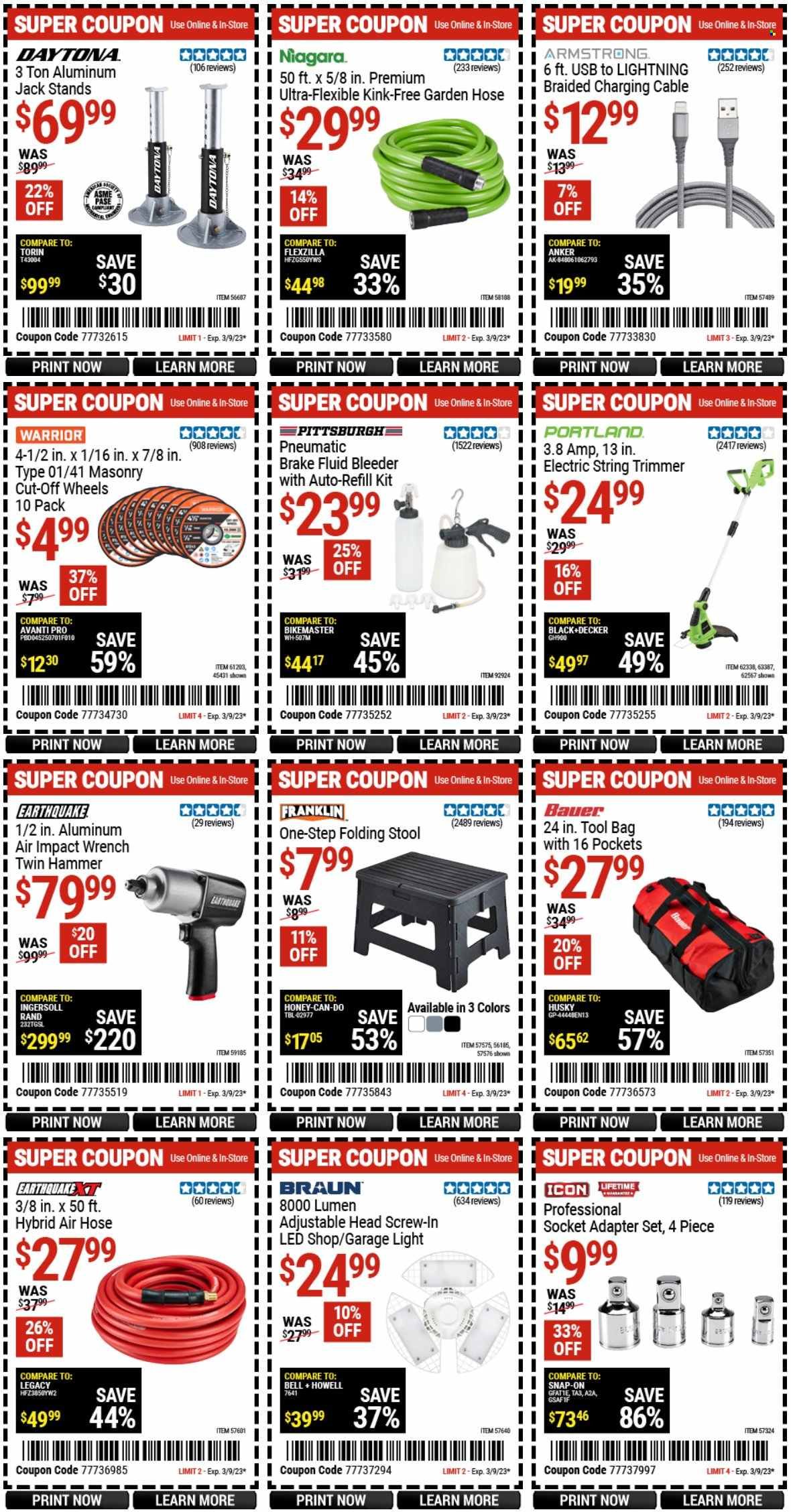 Harbor Freight Weekly Ad Flyer Specials February 20 to March 9, 2023