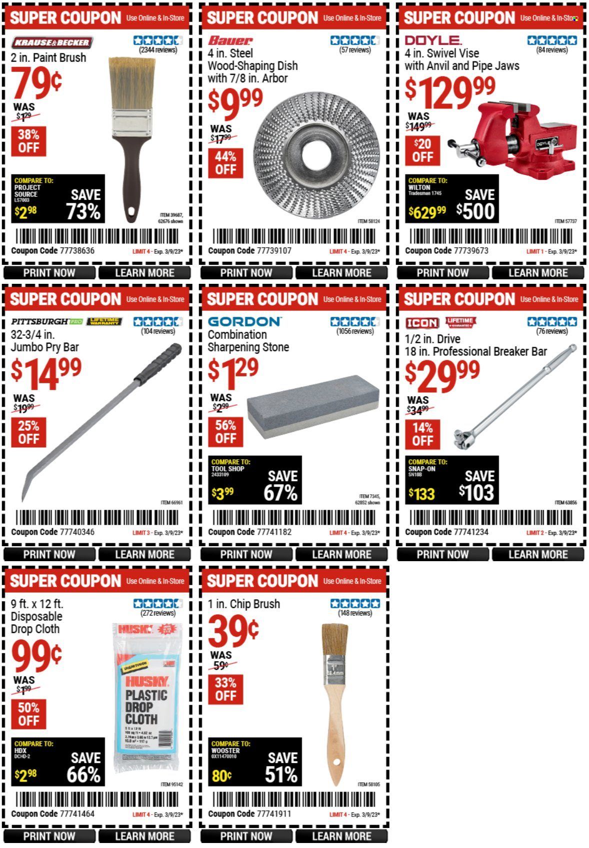 Harbor Freight Weekly Ad Flyer Specials February 20 to March 9, 2023