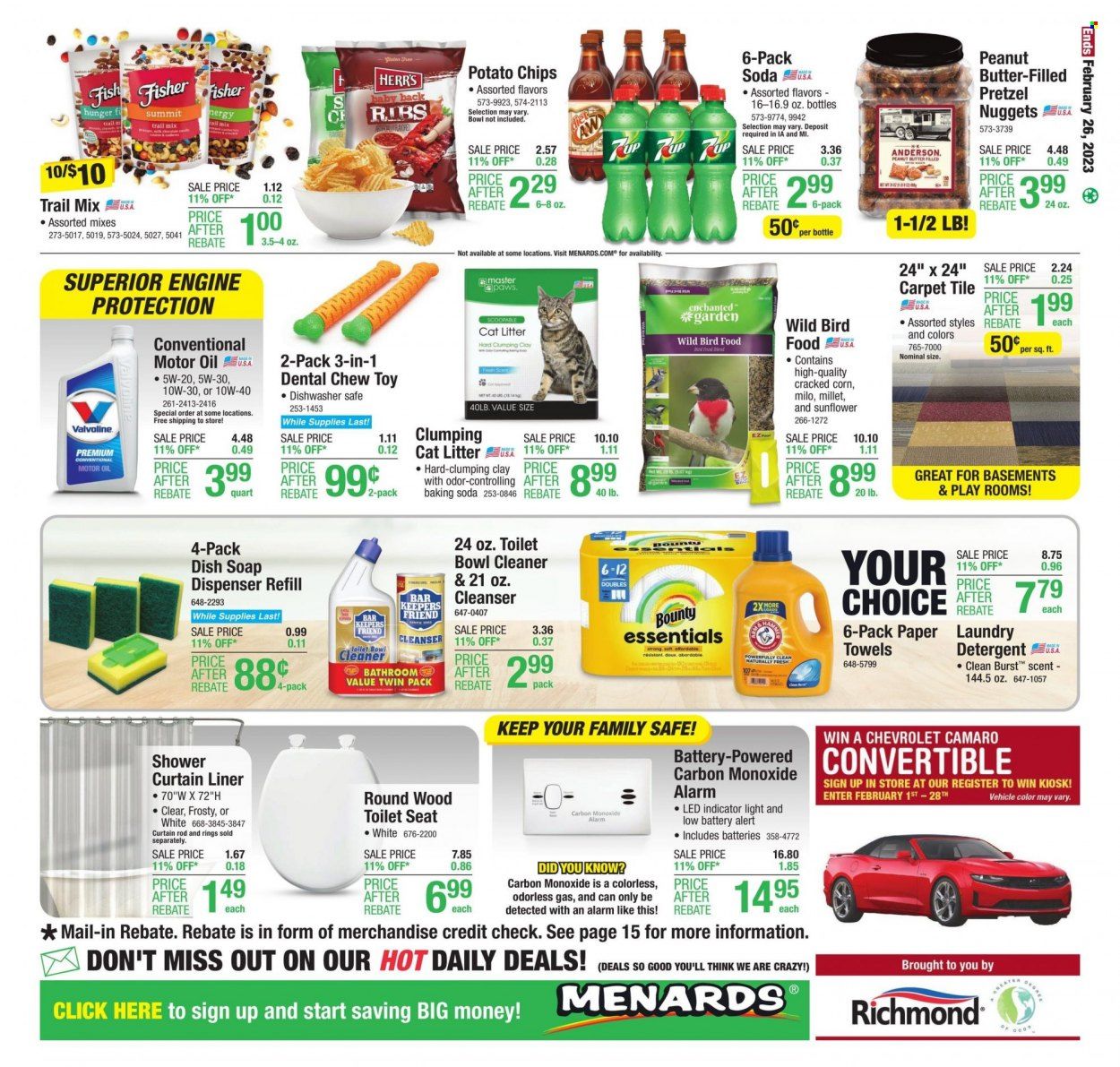 Menards (MN, WI) Weekly Ad Flyer Specials February 19 to February 26, 2023