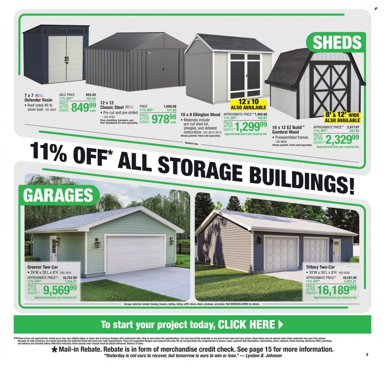 Menards (IL, MO) Weekly Ad Flyer Specials February 19 to February 26, 2023