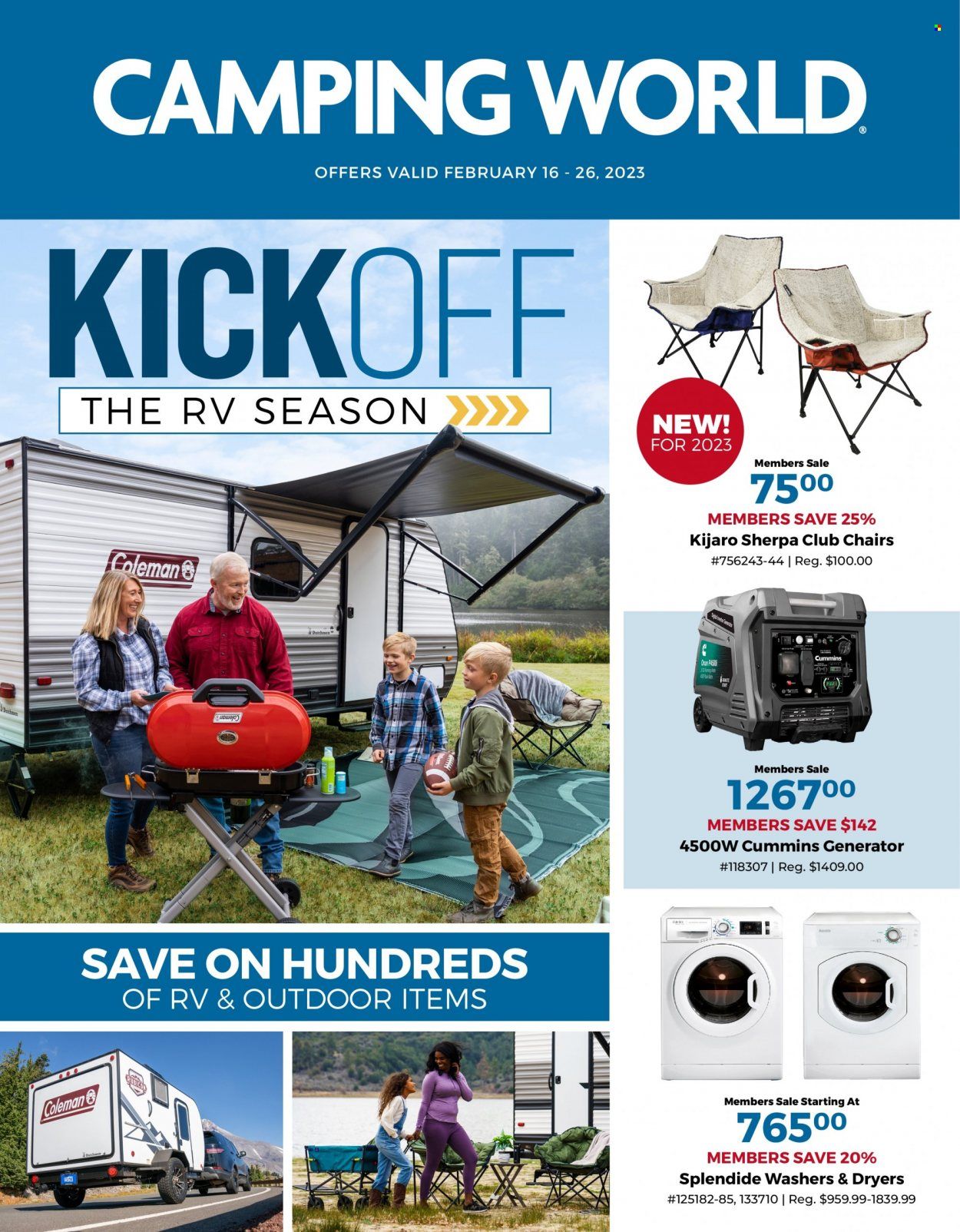 Gander RV & Outdoors Weekly Ad Flyer Specials February 16 to February 26, 2023