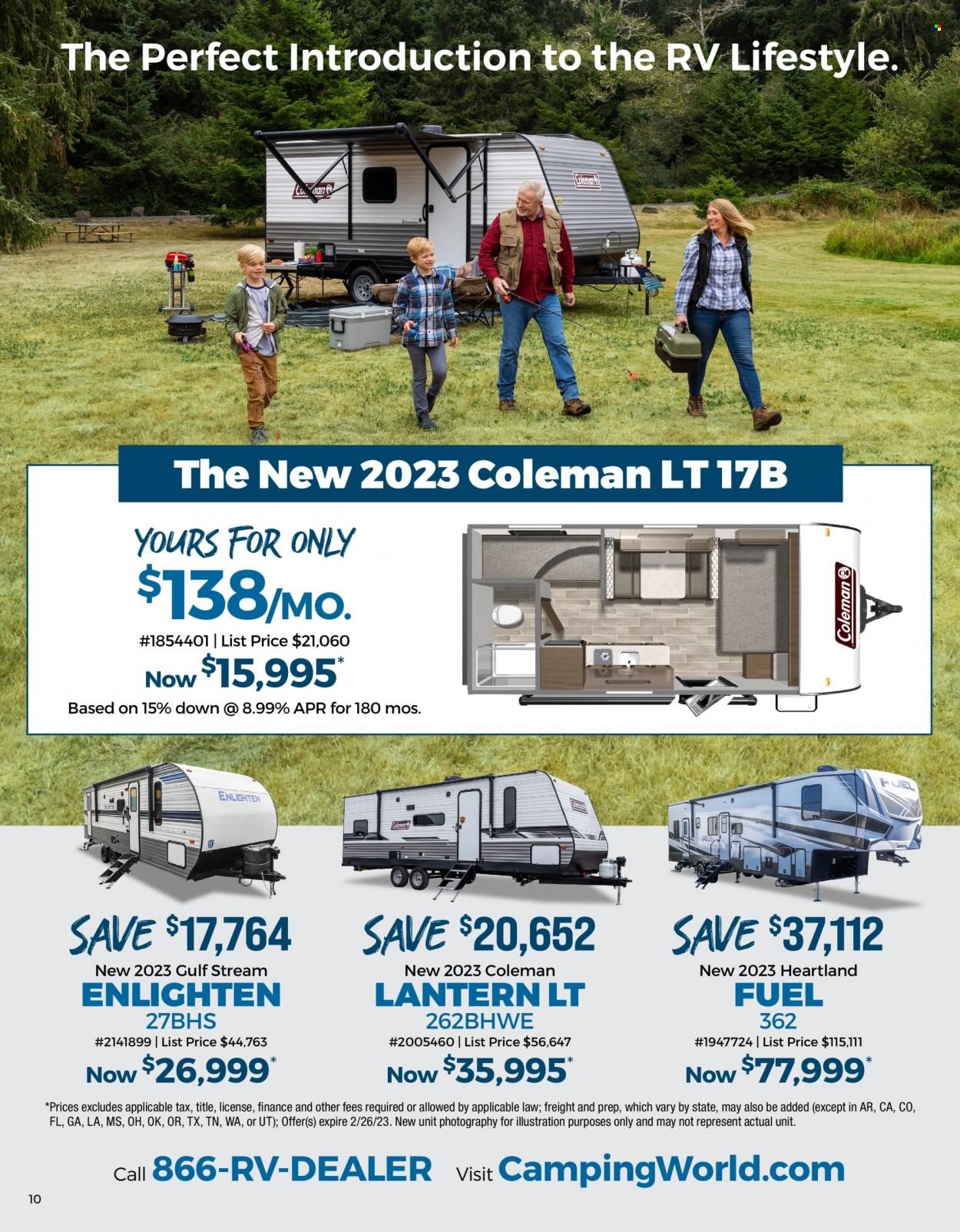 Gander RV & Outdoors Weekly Ad Flyer Specials February 16 to February 26, 2023