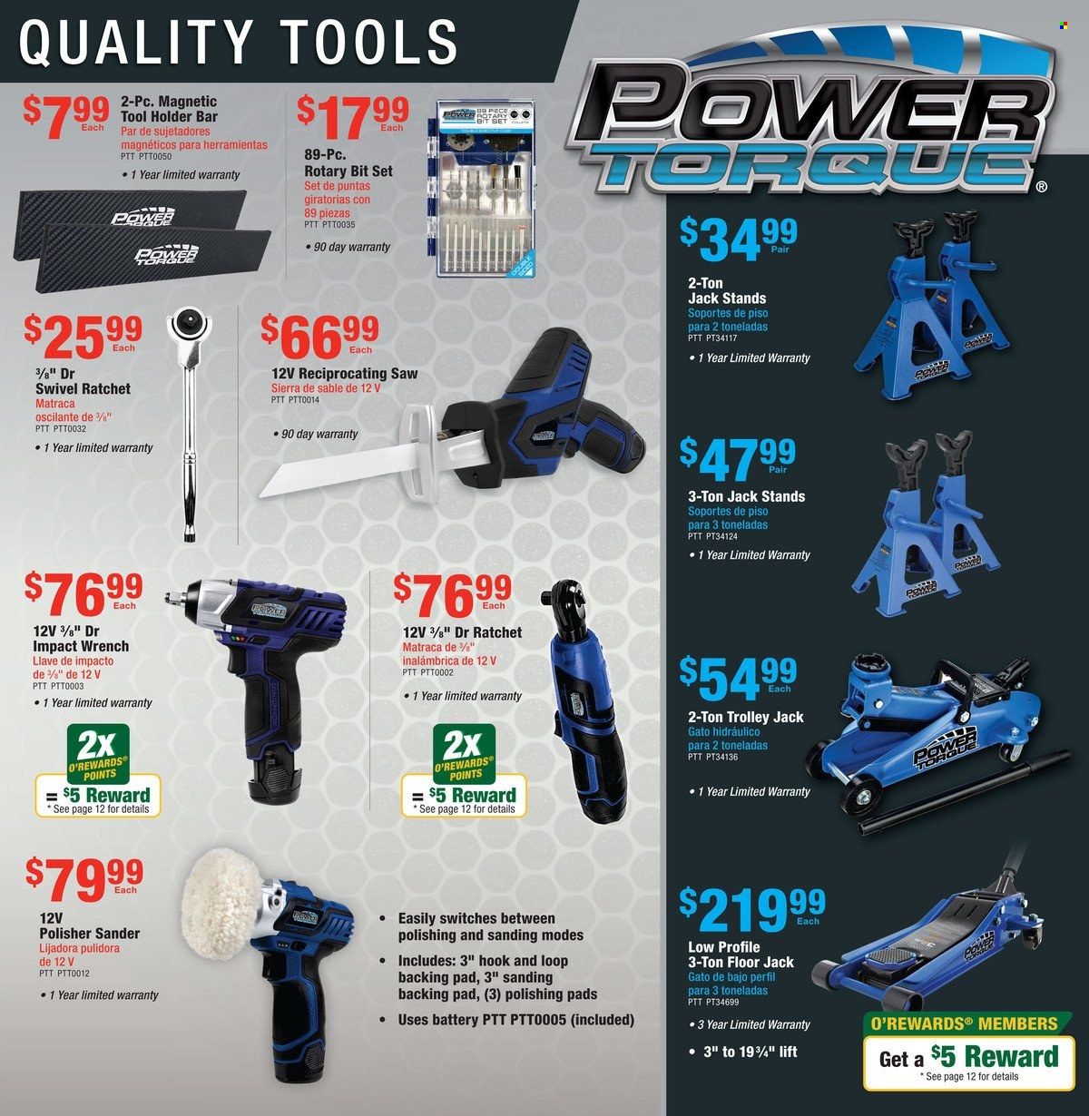 O'Reilly Auto Parts Weekly Ad Flyer Specials February 22 to March 28, 2023