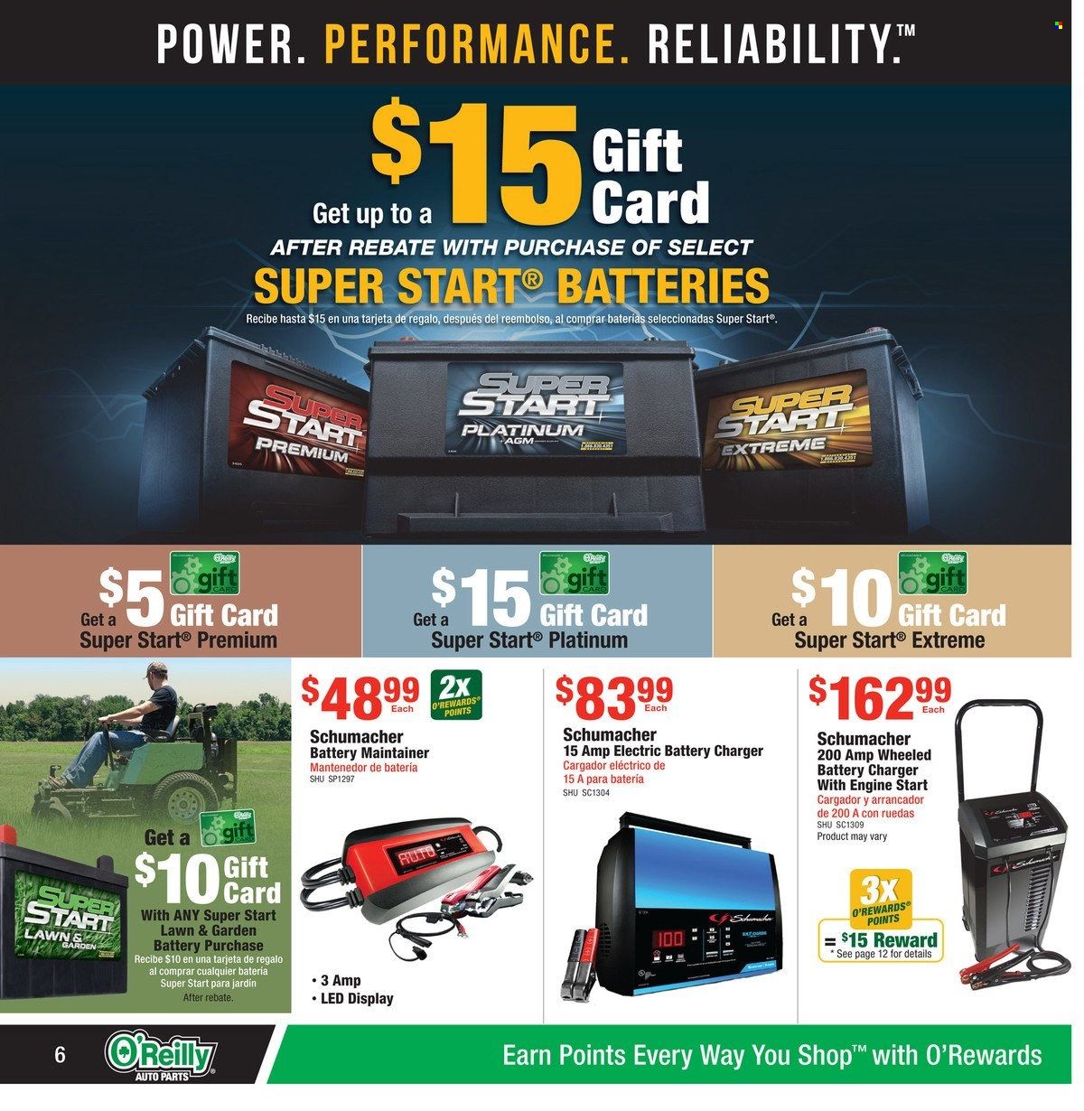 O'Reilly Auto Parts Weekly Ad Flyer Specials February 22 to March 28, 2023