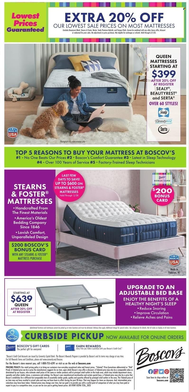 Boscov's (CT, DE, MD, NJ, NY, PA) Weekly Ad Flyer Specials February 23 to March 1, 2023