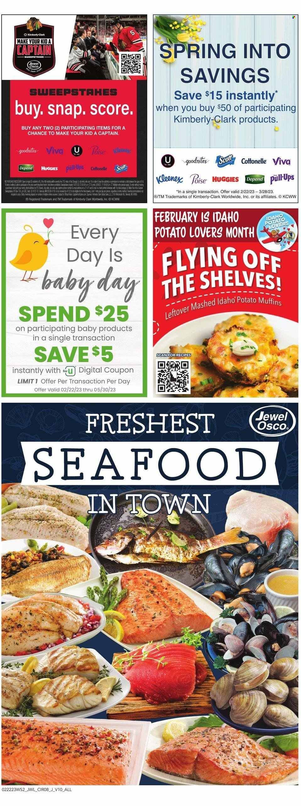 Jewel Osco (IA) Weekly Ad Flyer Specials February 22 to February 28, 2023