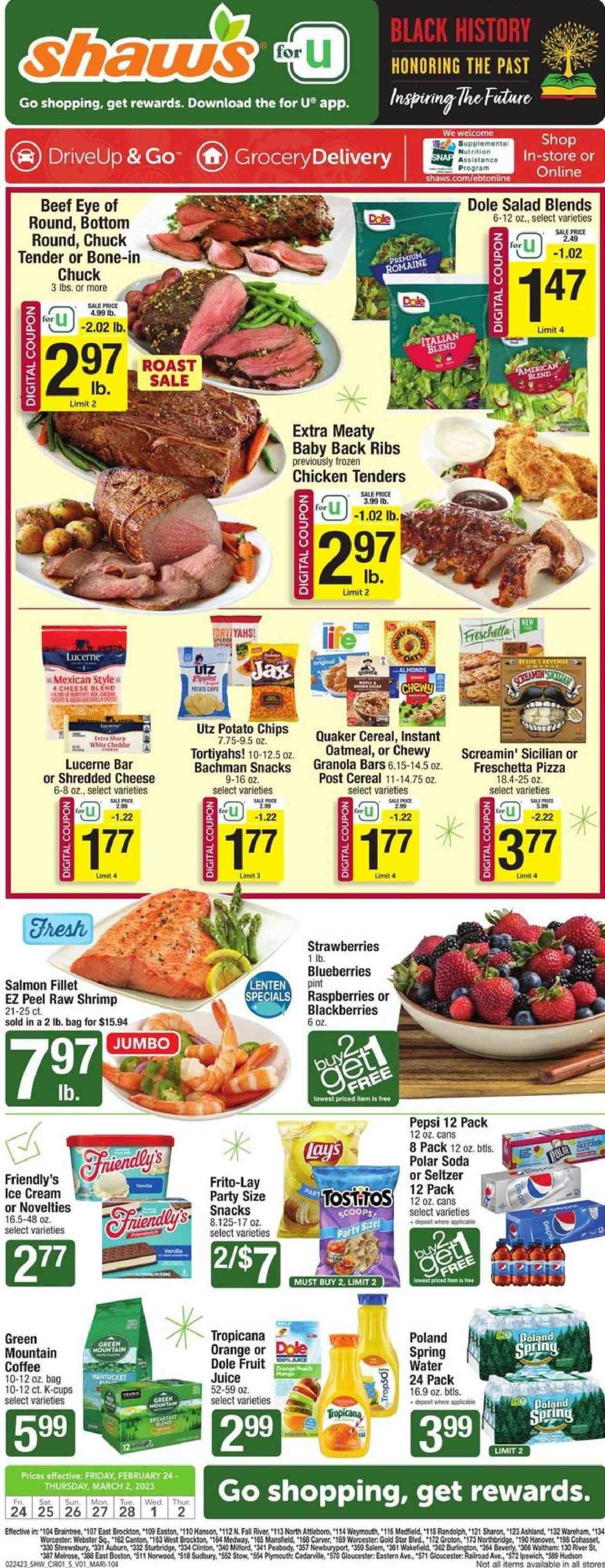 Shaw’s (MA, ME, NH, RI, VT) Weekly Ad Flyer Specials February 24 to March 2, 2023