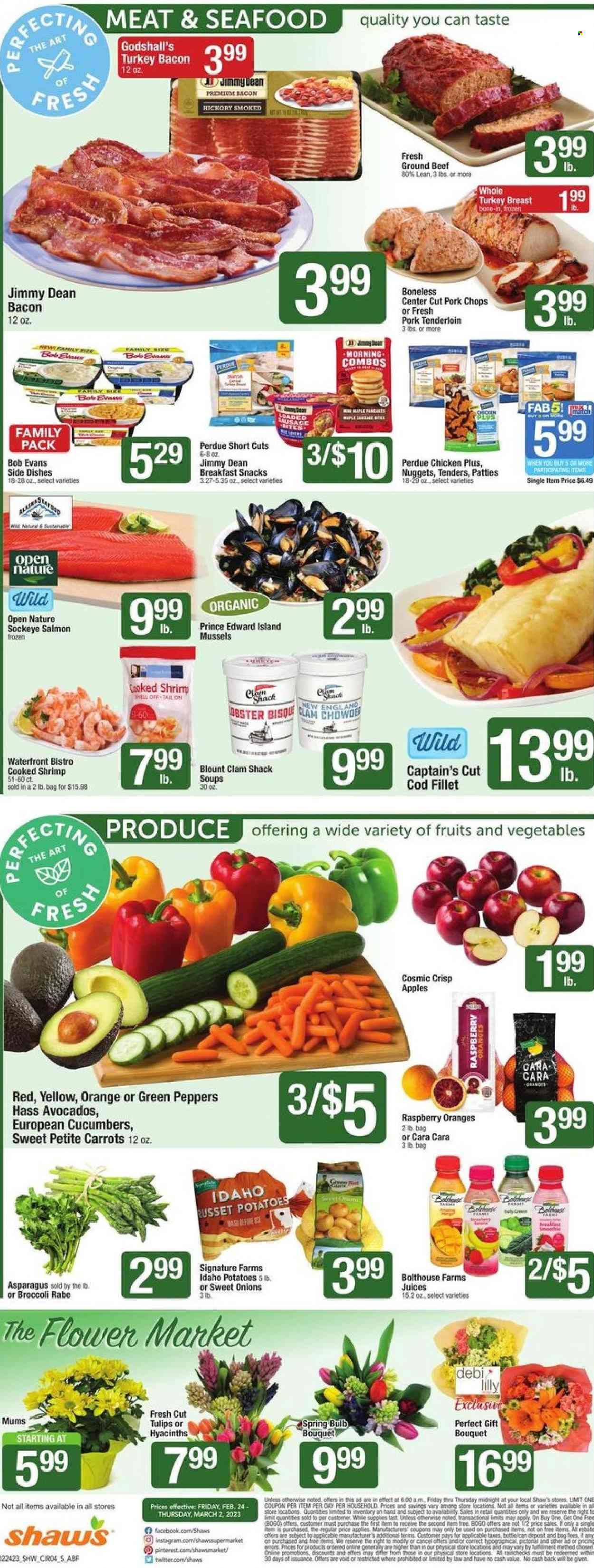 Shaw’s (MA, ME, NH, RI, VT) Weekly Ad Flyer Specials February 24 to March 2, 2023