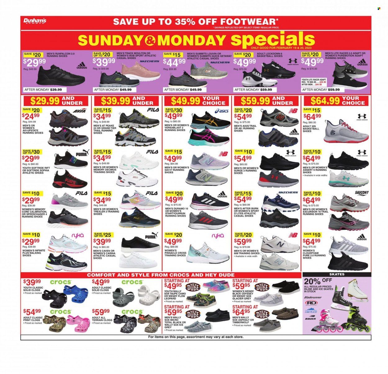 Dunham's Sports (MI) Weekly Ad Flyer Specials February 18 to February 23, 2023