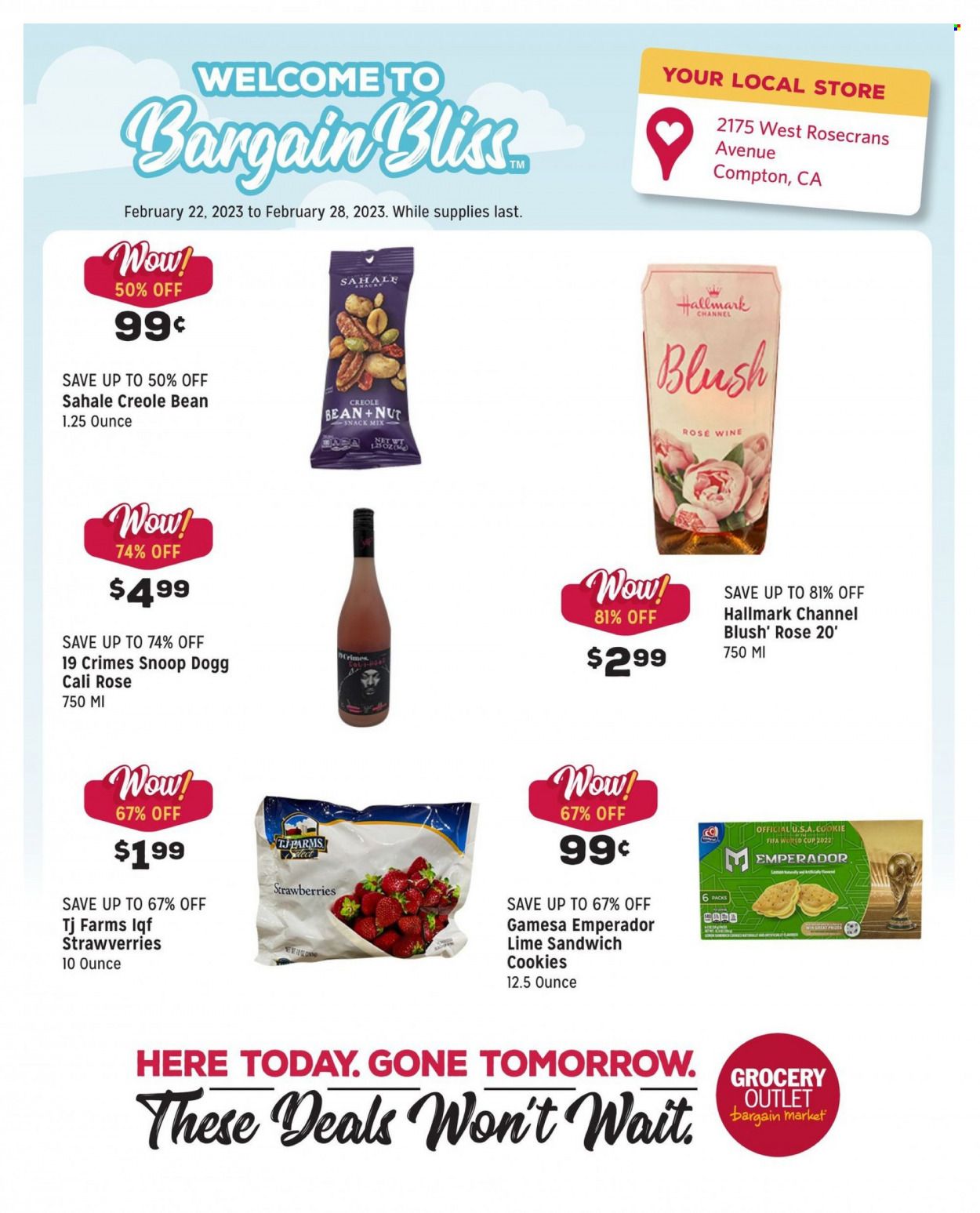 Grocery Outlet (CA, ID, OR, PA, WA) Weekly Ad Flyer Specials February 22 to February 28, 2023