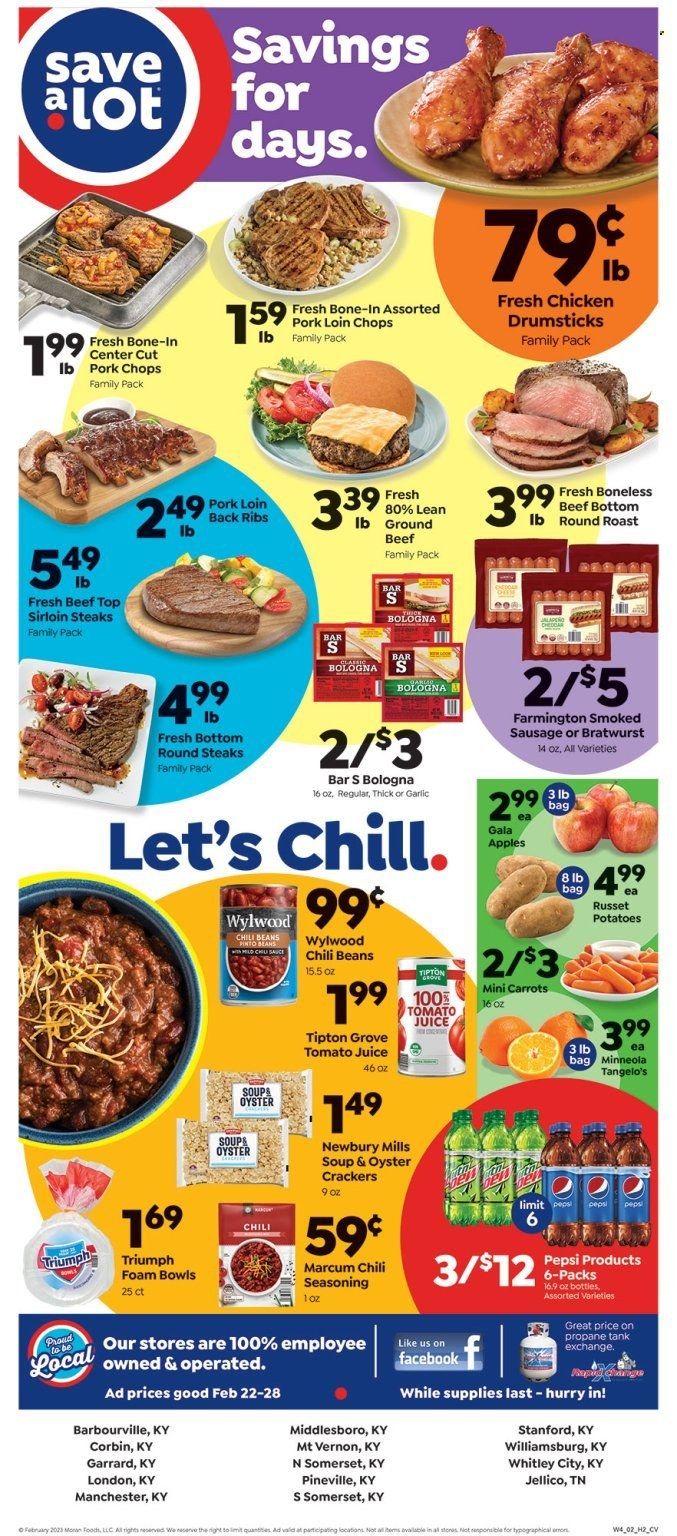 Save a Lot (KY) Weekly Ad Flyer Specials February 22 to February 28, 2023