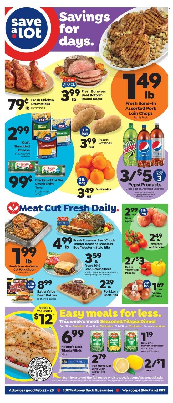 Save a Lot (IN, MD, TN, WI) Weekly Ad Flyer Specials February 22 to February 28, 2023