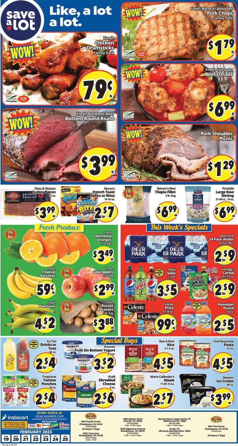 Save a Lot (PA) Weekly Ad Flyer Specials February 19 to February 25, 2023