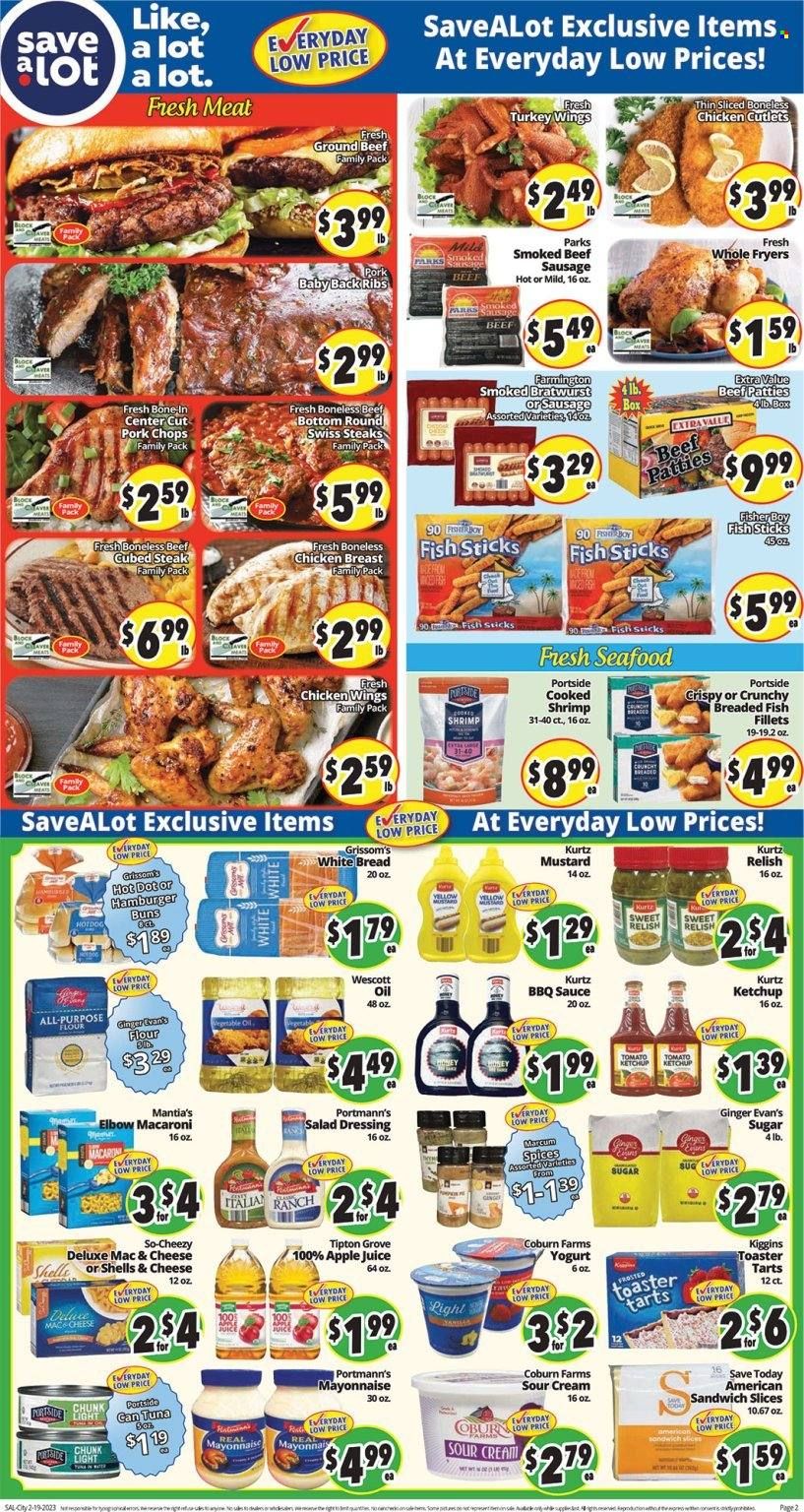 Save a Lot (PA) Weekly Ad Flyer Specials February 19 to February 25, 2023
