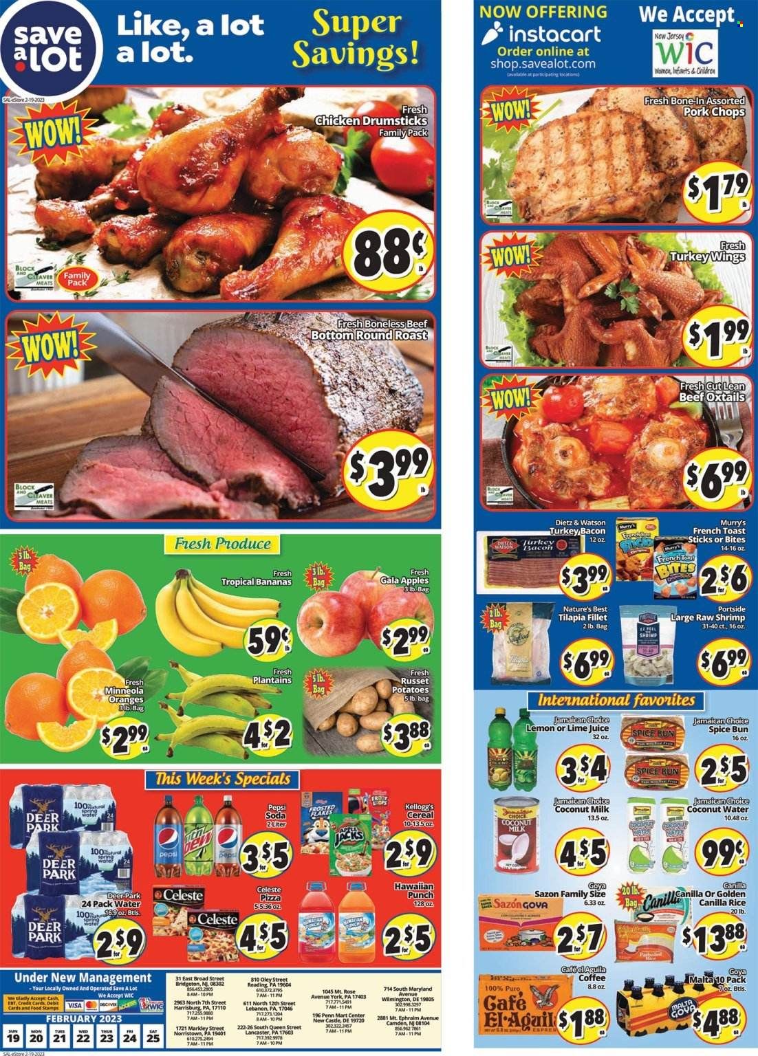 Save a Lot (DE, NJ, PA) Weekly Ad Flyer Specials February 19 to February 25, 2023
