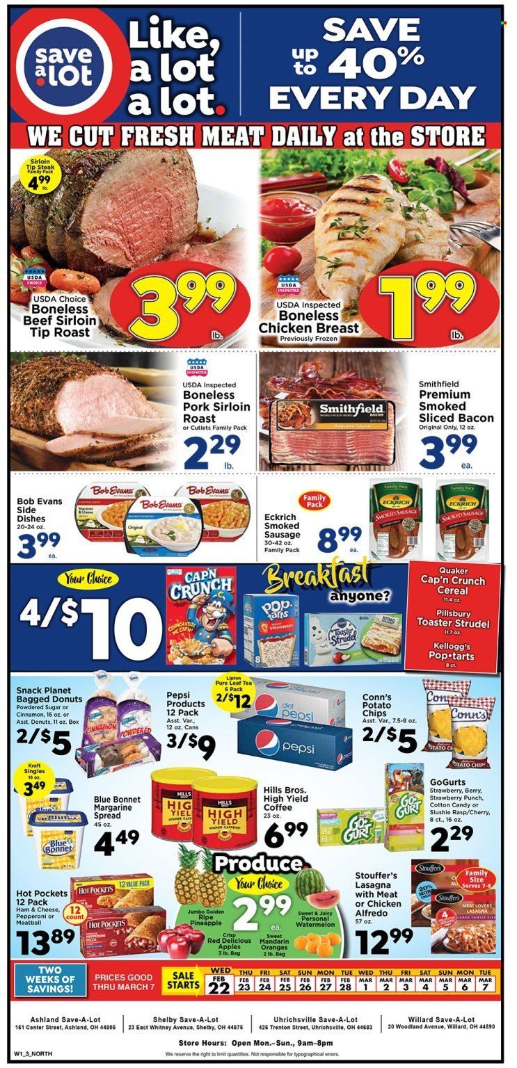 Save a Lot (OH) Weekly Ad Flyer Specials February 22 to March 7, 2023