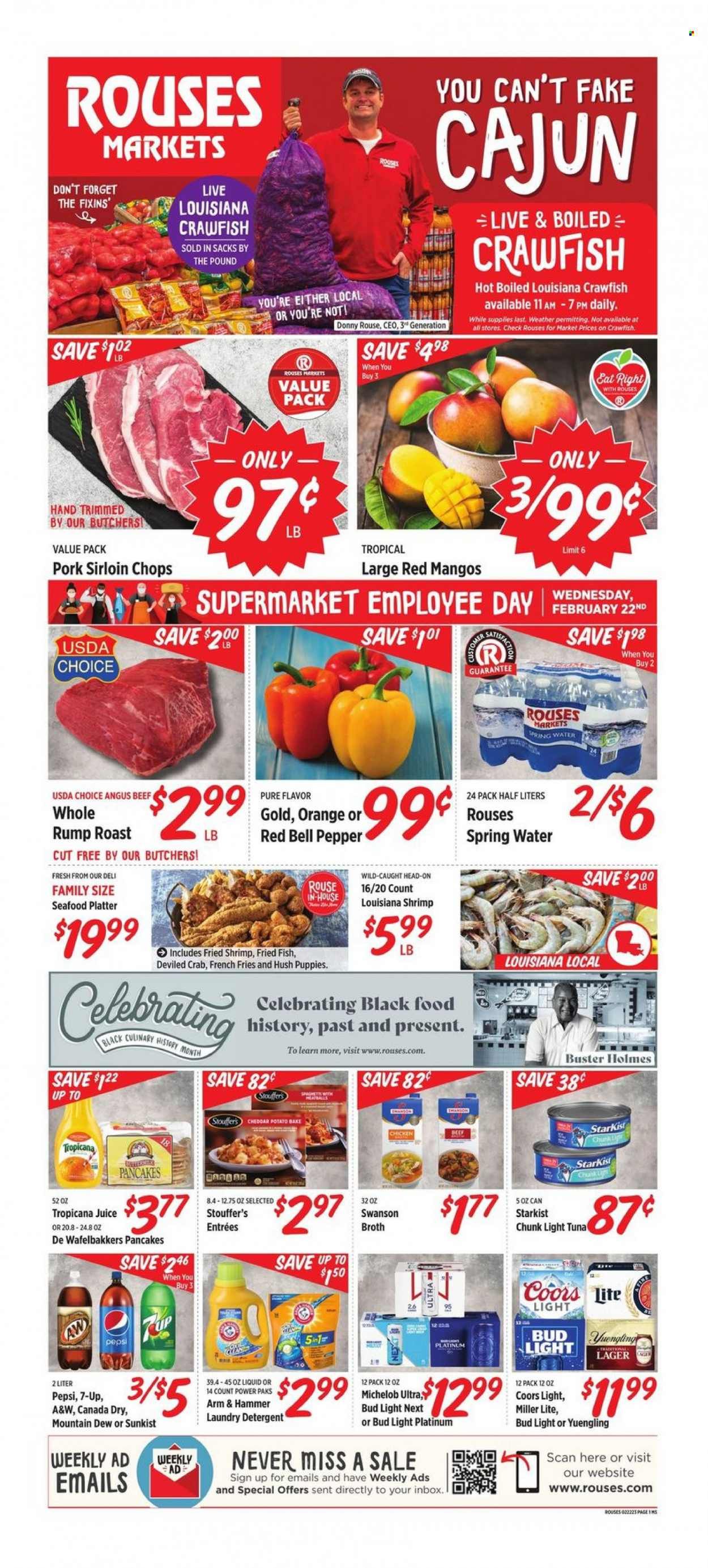 Rouses Markets (MS) Weekly Ad Flyer Specials February 22 to March 1, 2023