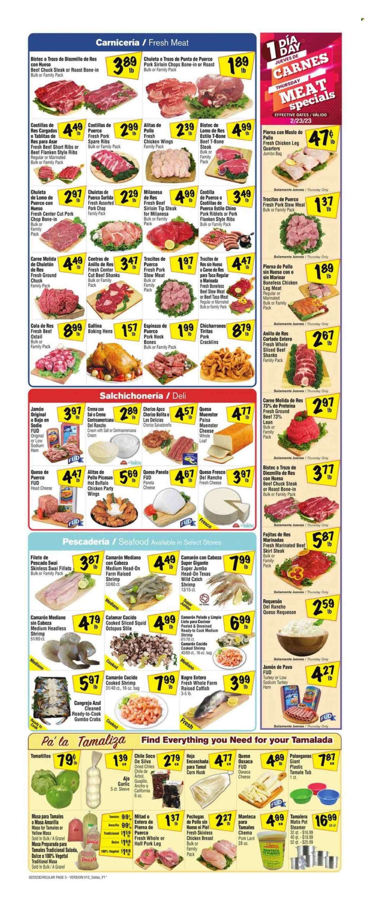 Fiesta Mart (TX) Weekly Ad Flyer Specials February 22 to February 28, 2023