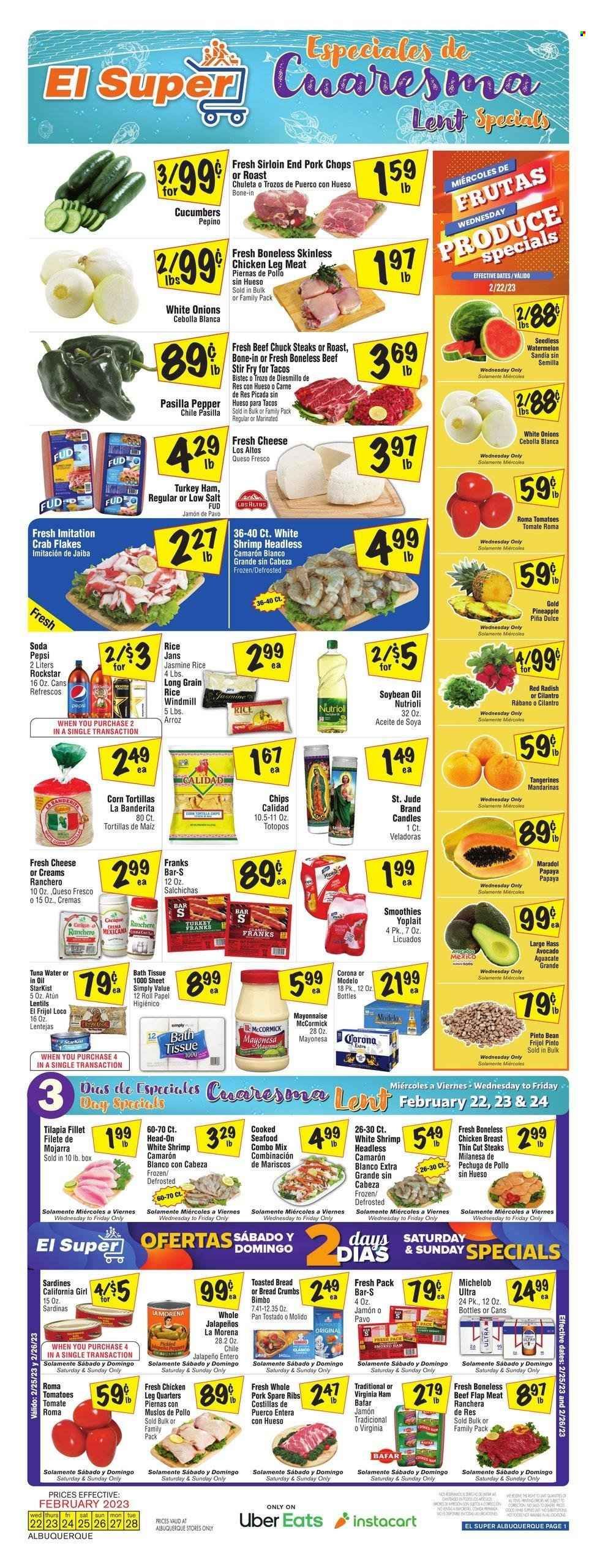 El Super (NM) Weekly Ad Flyer Specials February 22 to February 28, 2023