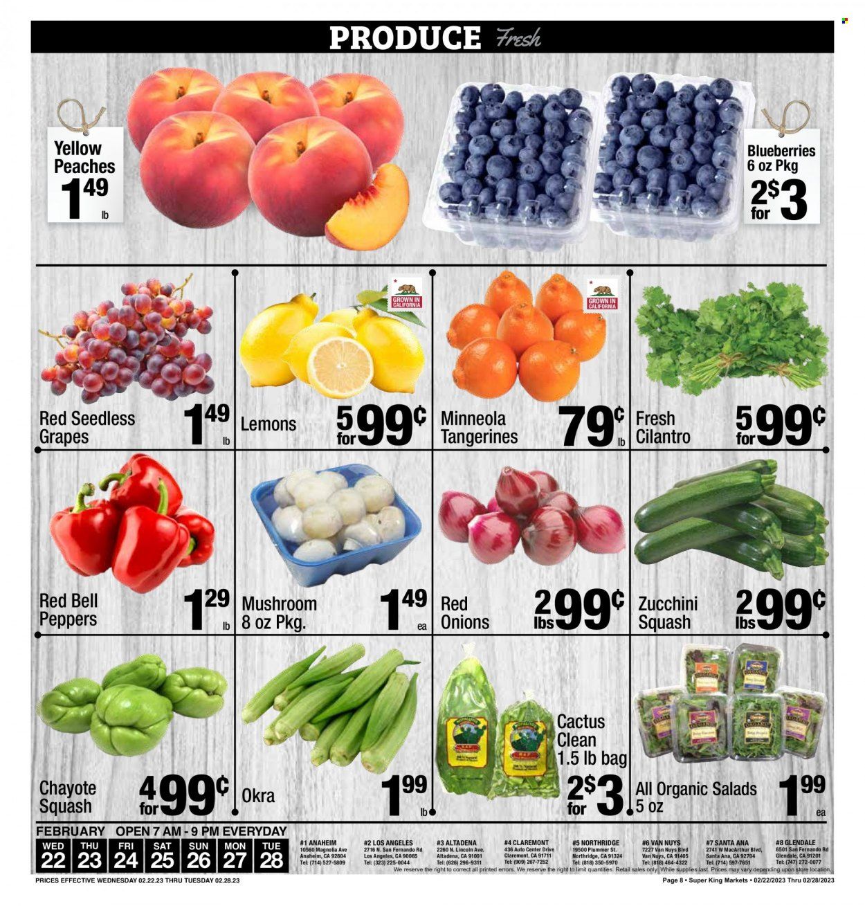 Super King Markets (CA) Weekly Ad Flyer Specials February 22 to February 28, 2023