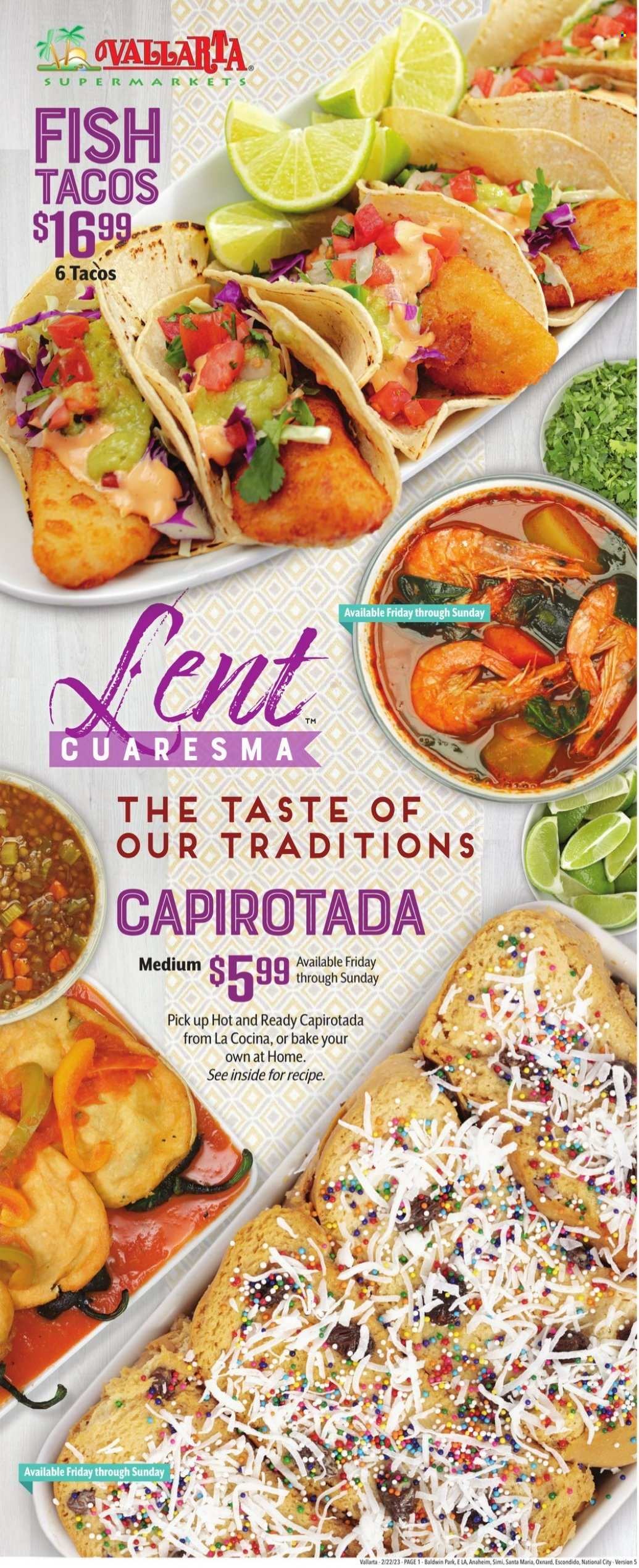 Vallarta (CA) Weekly Ad Flyer Specials February 22 to February 28, 2023