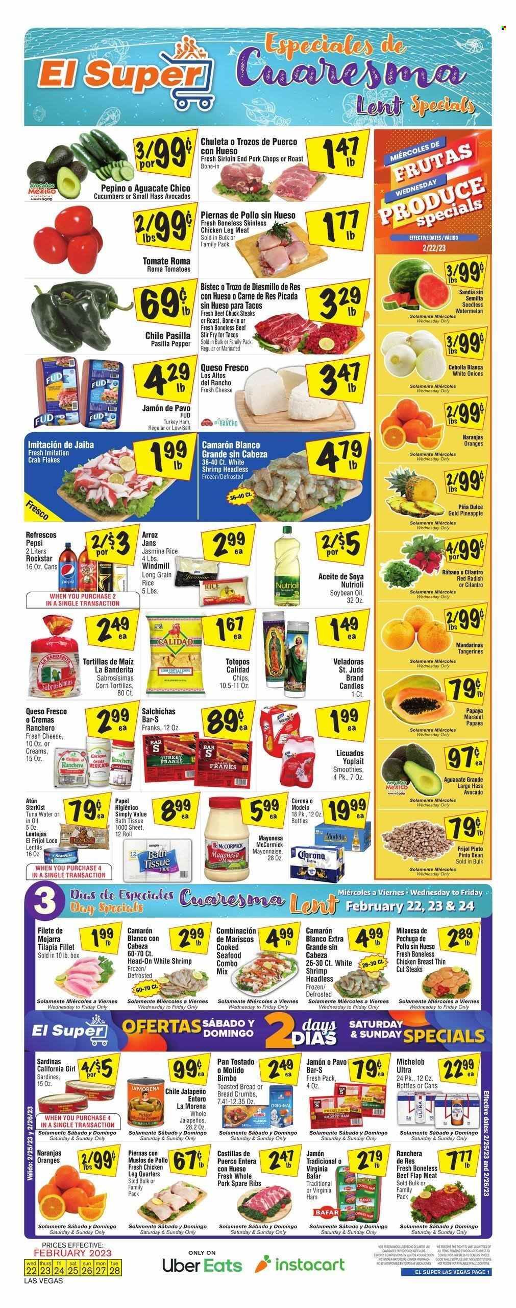 El Super (NV) Weekly Ad Flyer Specials February 22 to February 28, 2023