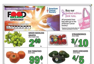 Food Bazaar (CT, NJ, NY) Weekly Ad Flyer Specials February 23 to March 1, 2023