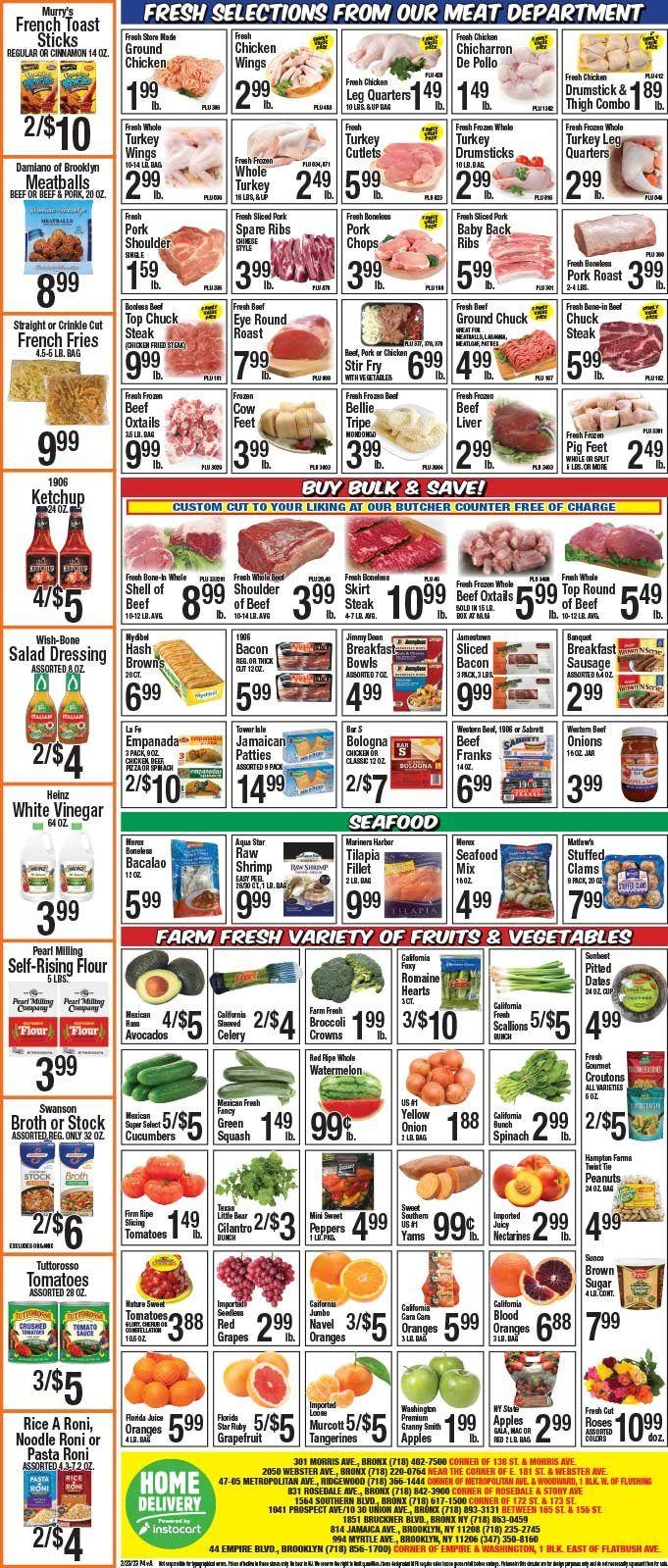 Western Beef (FL, NY) Weekly Ad Flyer Specials February 23 to March 1, 2023