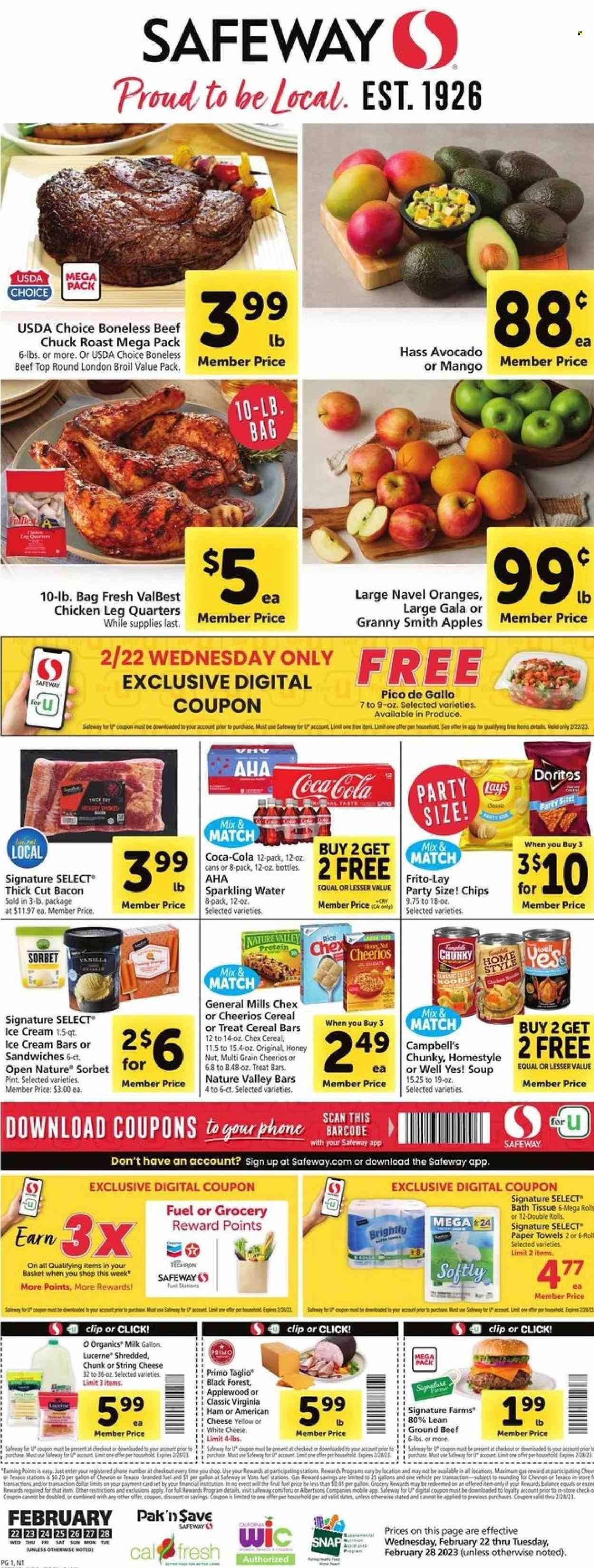Safeway (CA, HI, OR, WA) Weekly Ad Flyer Specials February 22 to February 28, 2023