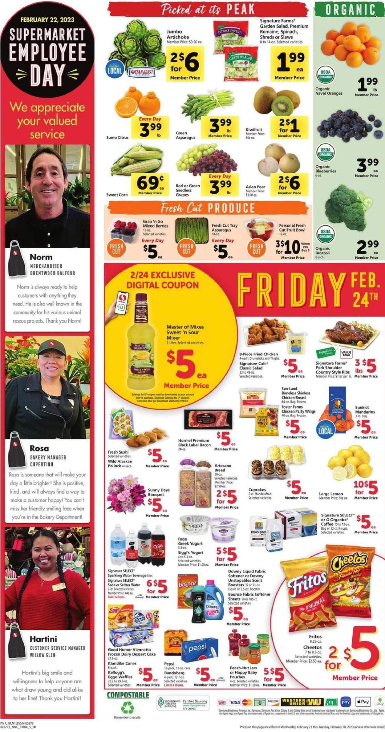 Safeway (CA, HI, OR, WA) Weekly Ad Flyer Specials February 22 to February 28, 2023