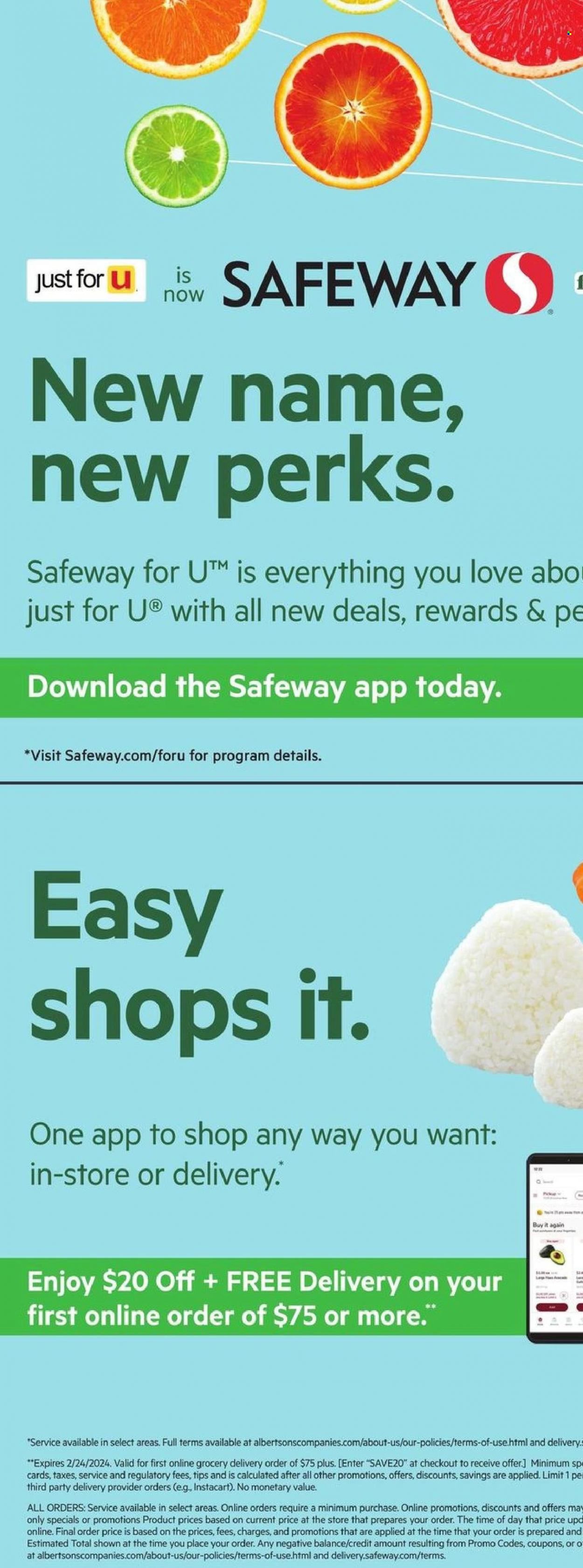 Safeway (SD) Weekly Ad Flyer Specials February 22 to February 28, 2023