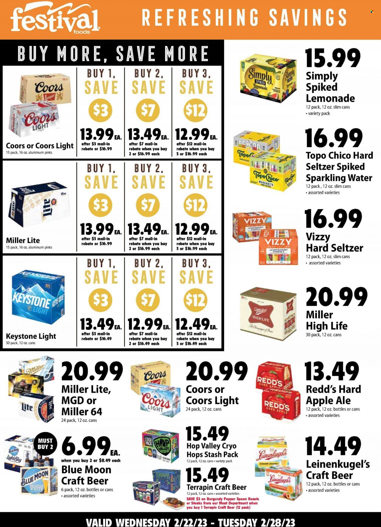Festival Foods (WI) Weekly Ad Flyer Specials February 22 to February 28, 2023
